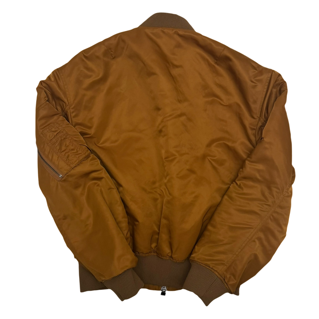 Acne Studios SS18 Makio MA-1 Bomber Jacket Brown (Fits M)