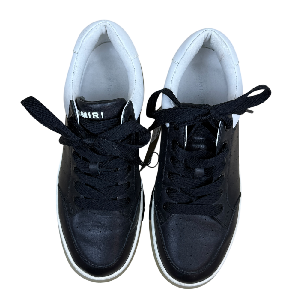 Amiri Stadium Low Leather Sneakers Black (US10/EU43)