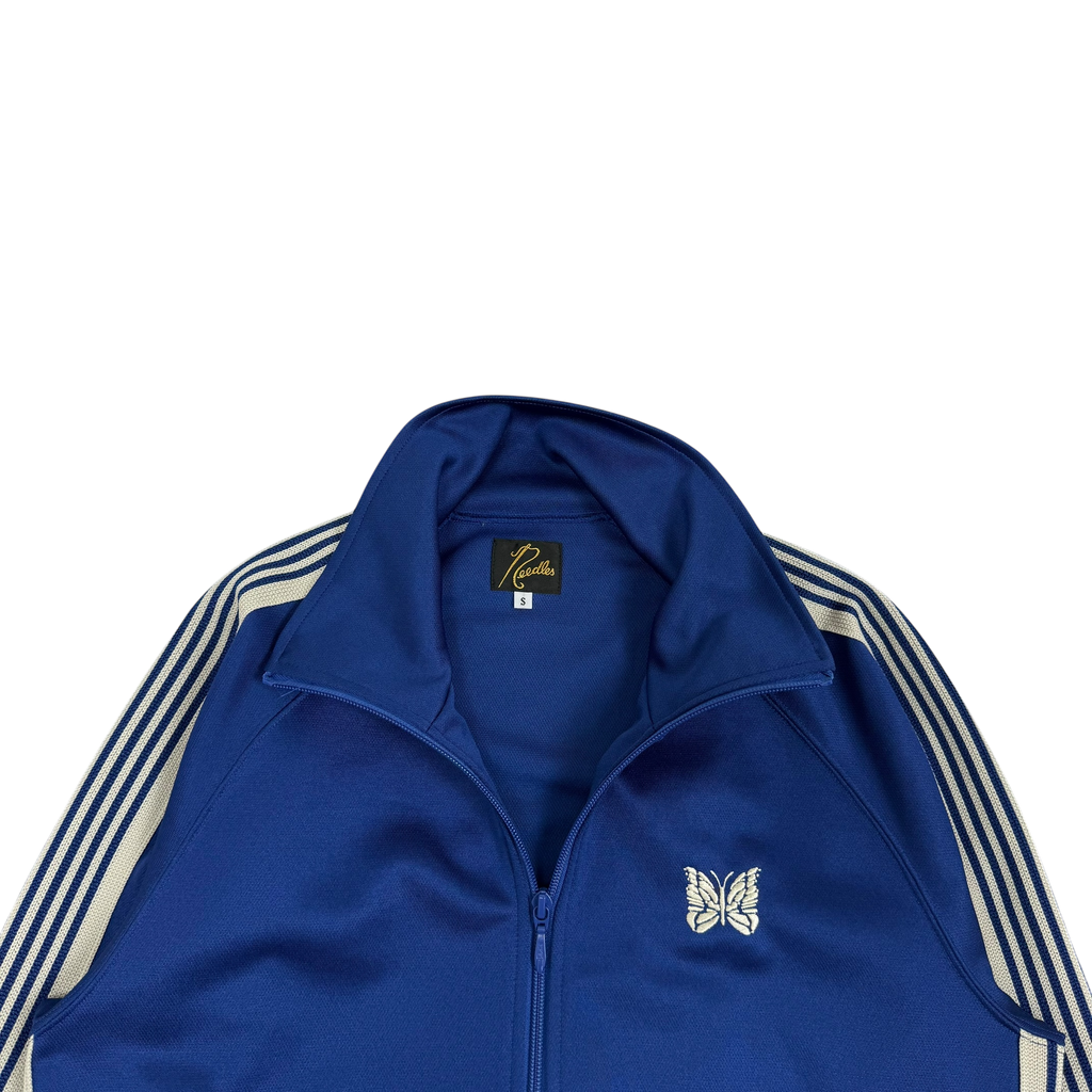 Needles Poly Smooth Track Jacket Royal Blue/White (Size S)