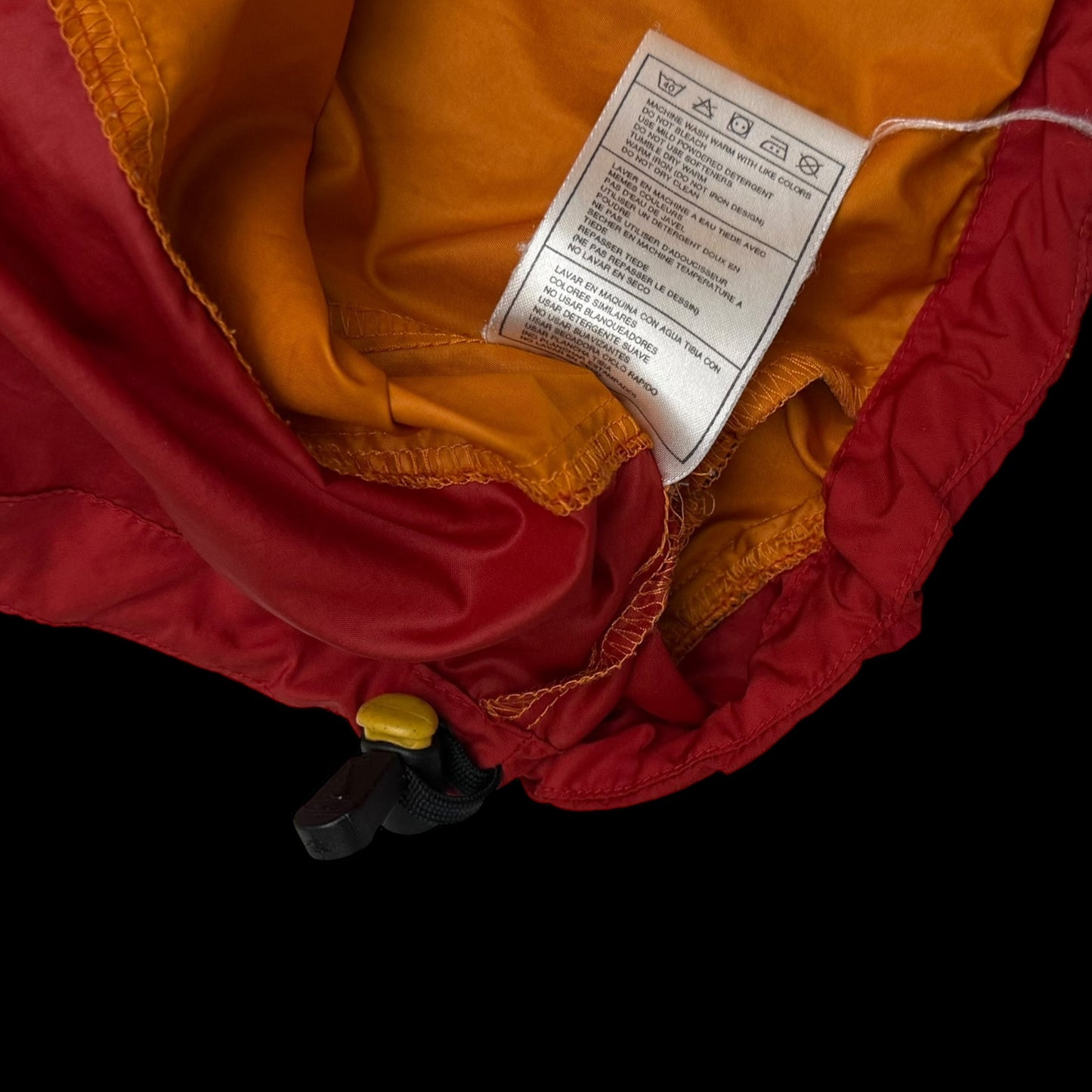 Nike ACG 90s Storm Fit Packable Jacket Orange/Red/Yellow (Size M)