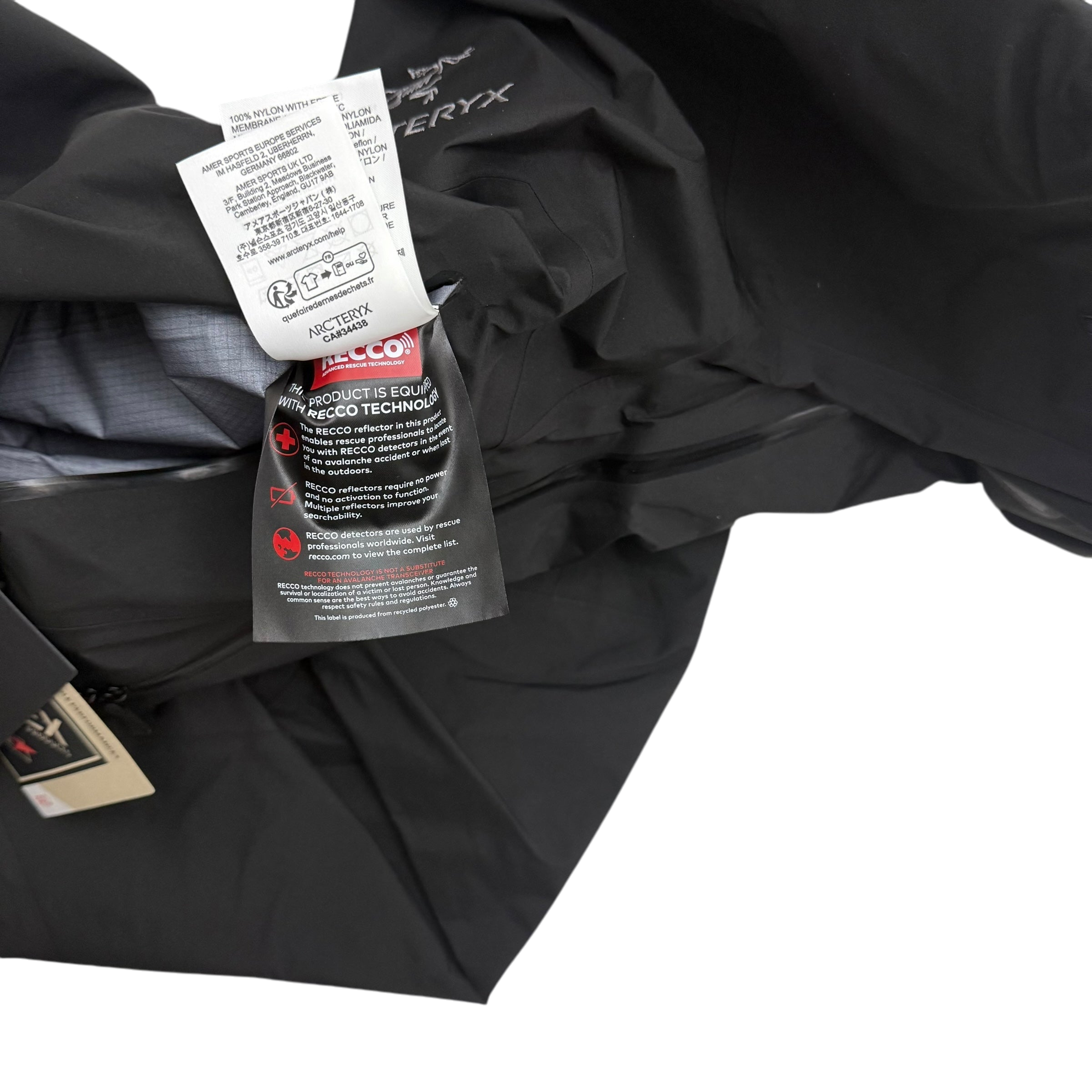 Arc'teryx Beta AR Gore-Tex Pro Jacket Black (Size L)
