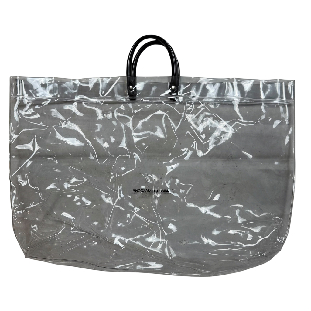 Comme des Garcons Clear Transparent Vinyl Tote Bag