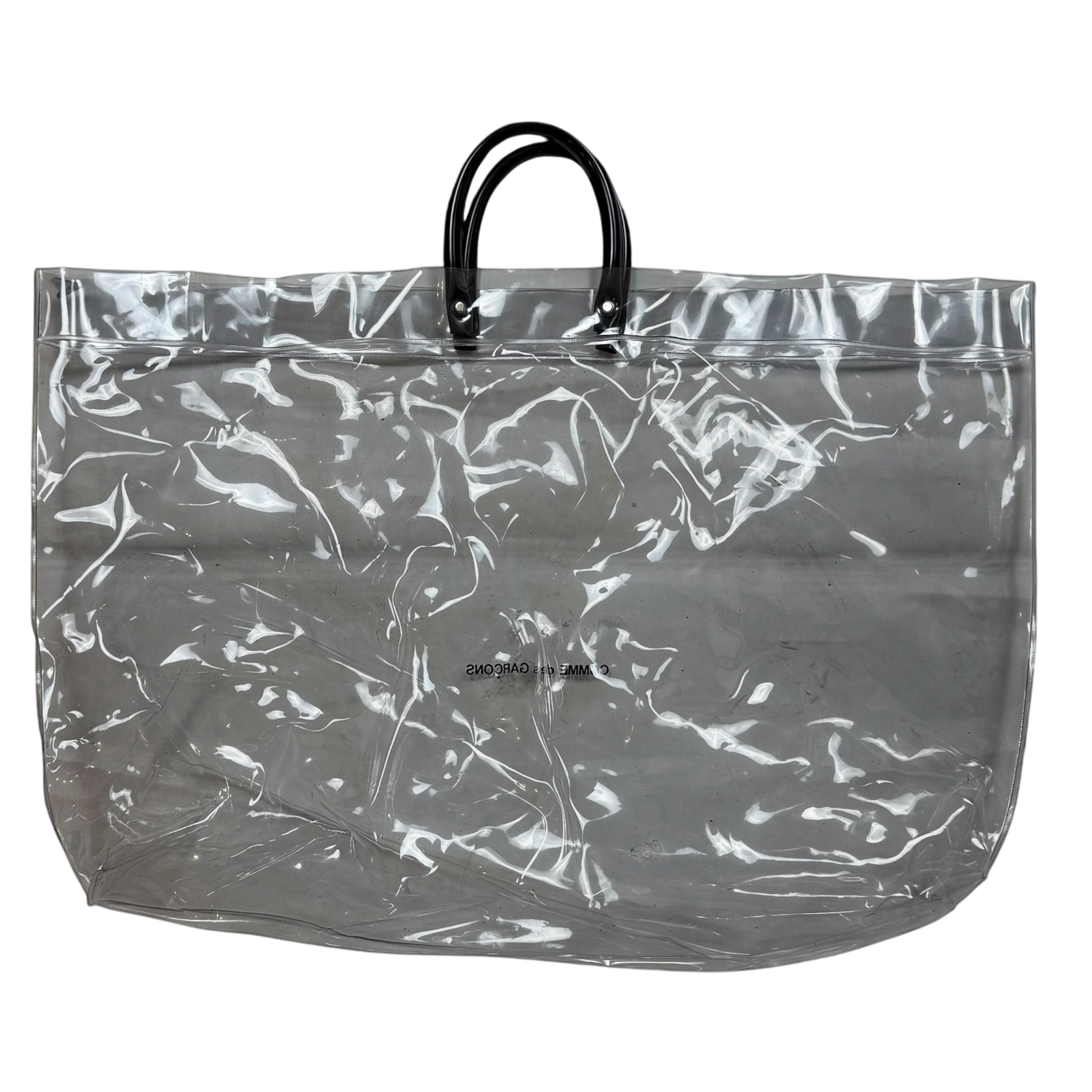Comme des Garcons Clear Transparent Vinyl Tote Bag