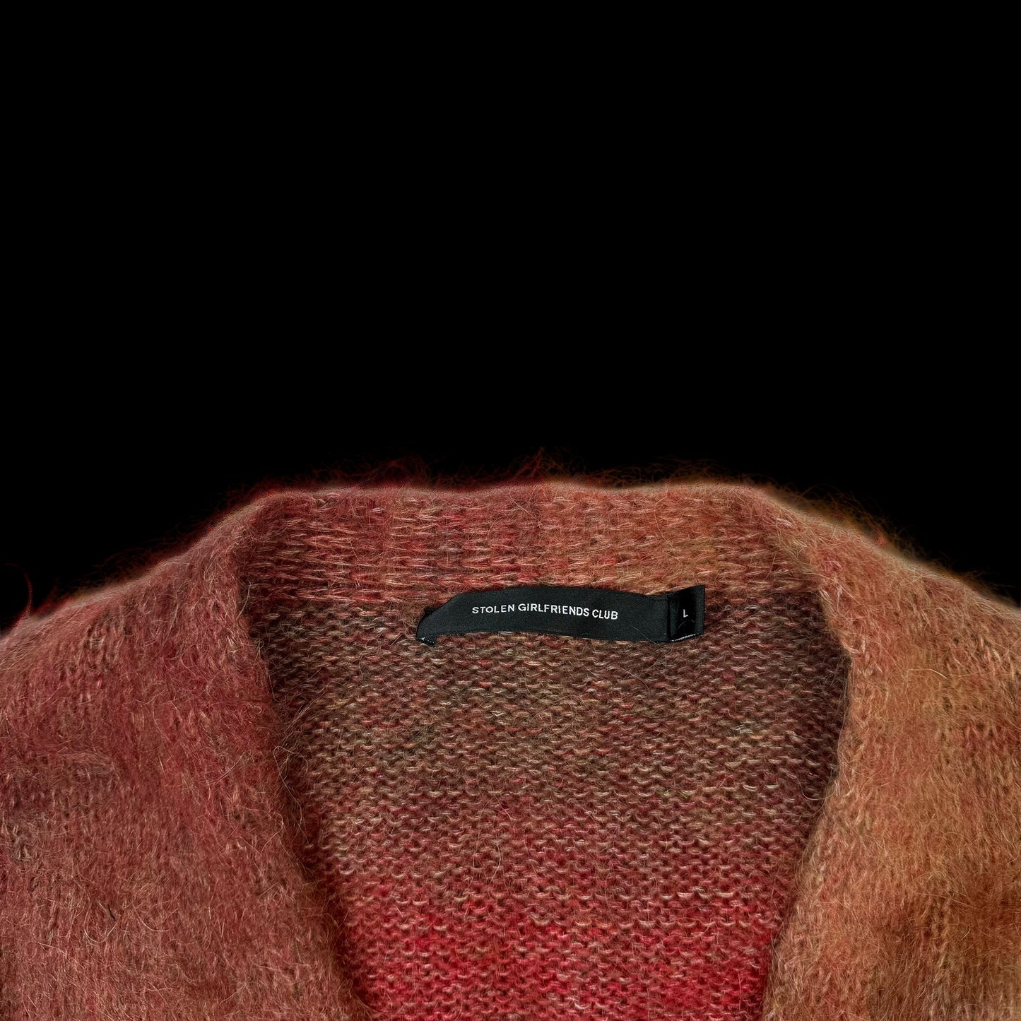 STOLEN GIRLFRIENDS CLUB Altered State Gradient-effect Cardigan (Size L)