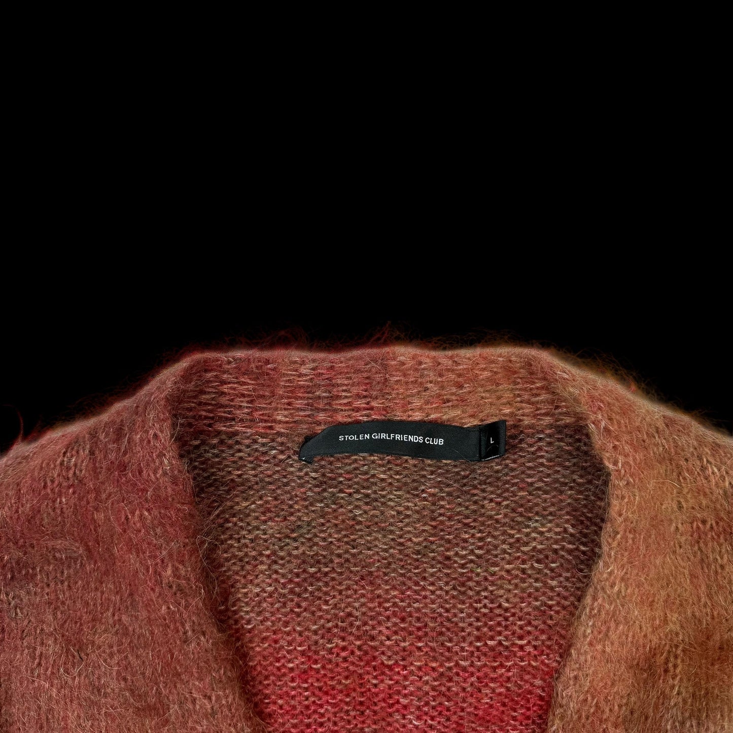 STOLEN GIRLFRIENDS CLUB Altered State Gradient-effect Cardigan (Size L)