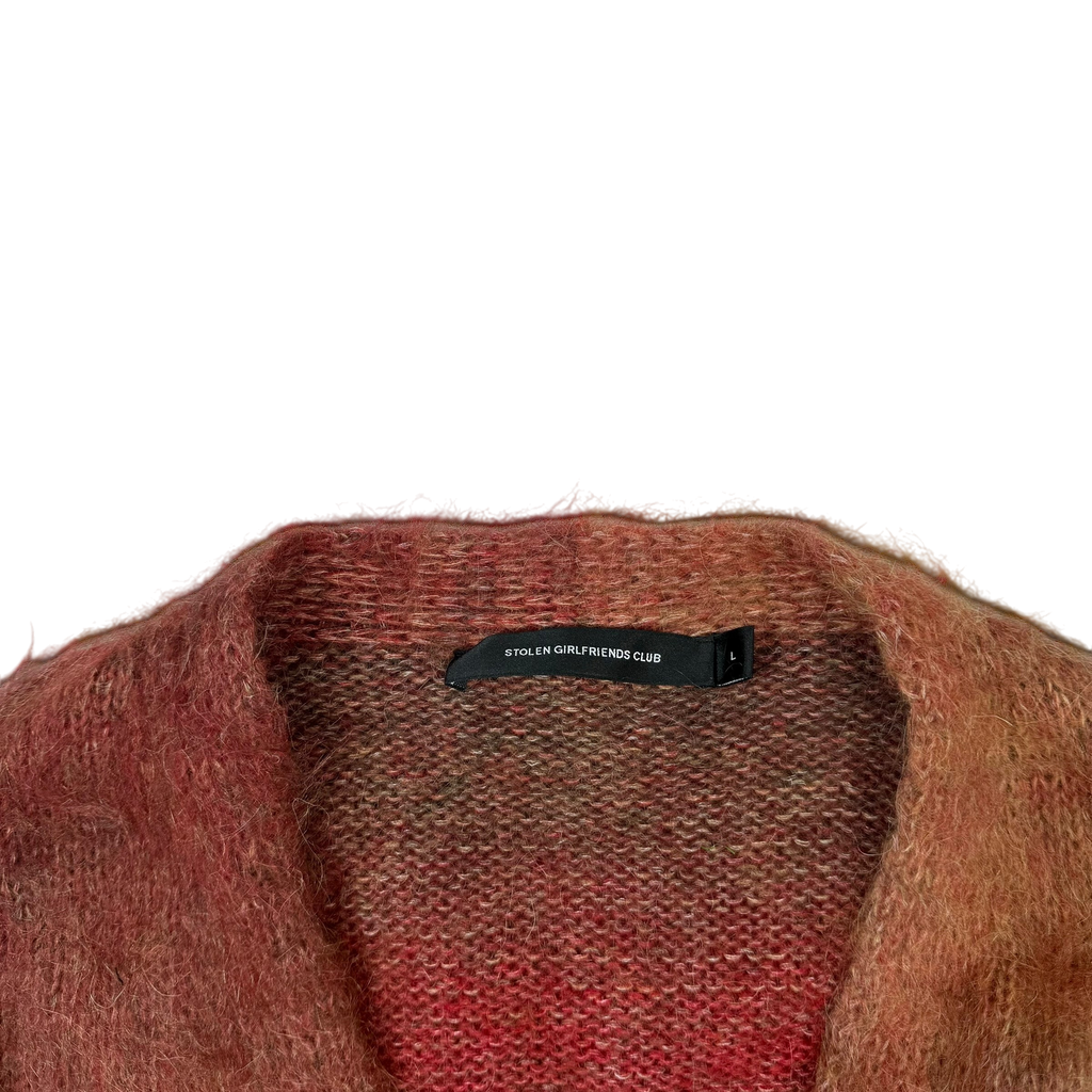 STOLEN GIRLFRIENDS CLUB Altered State Gradient-effect Cardigan (Size L)