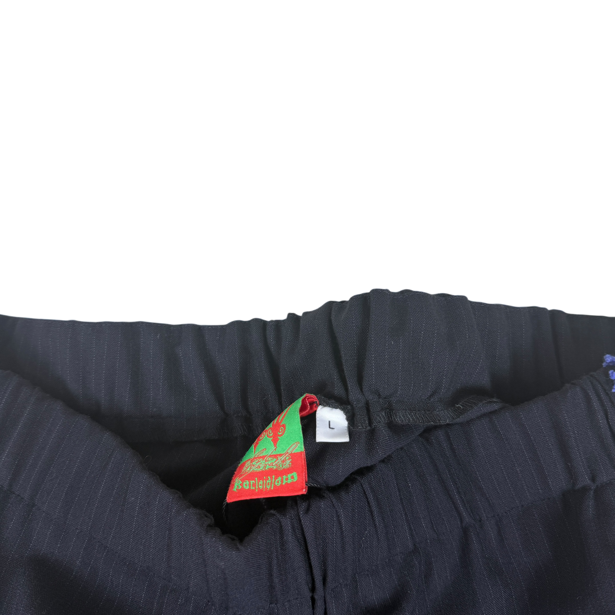 Karla Laidlaw Twist Pants Black/Navy (Size L)
