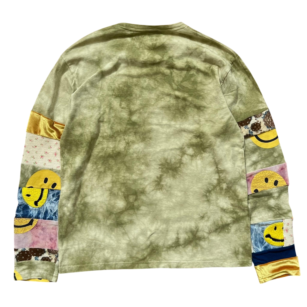 Kapital Tie Dye Hippie Longsleeve Green