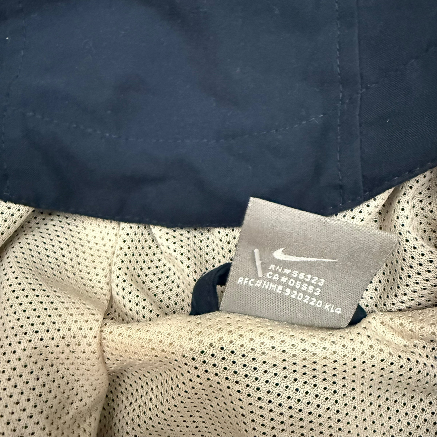 Nike 00s Technical Zip Hooded Jacket Navy (Size L)