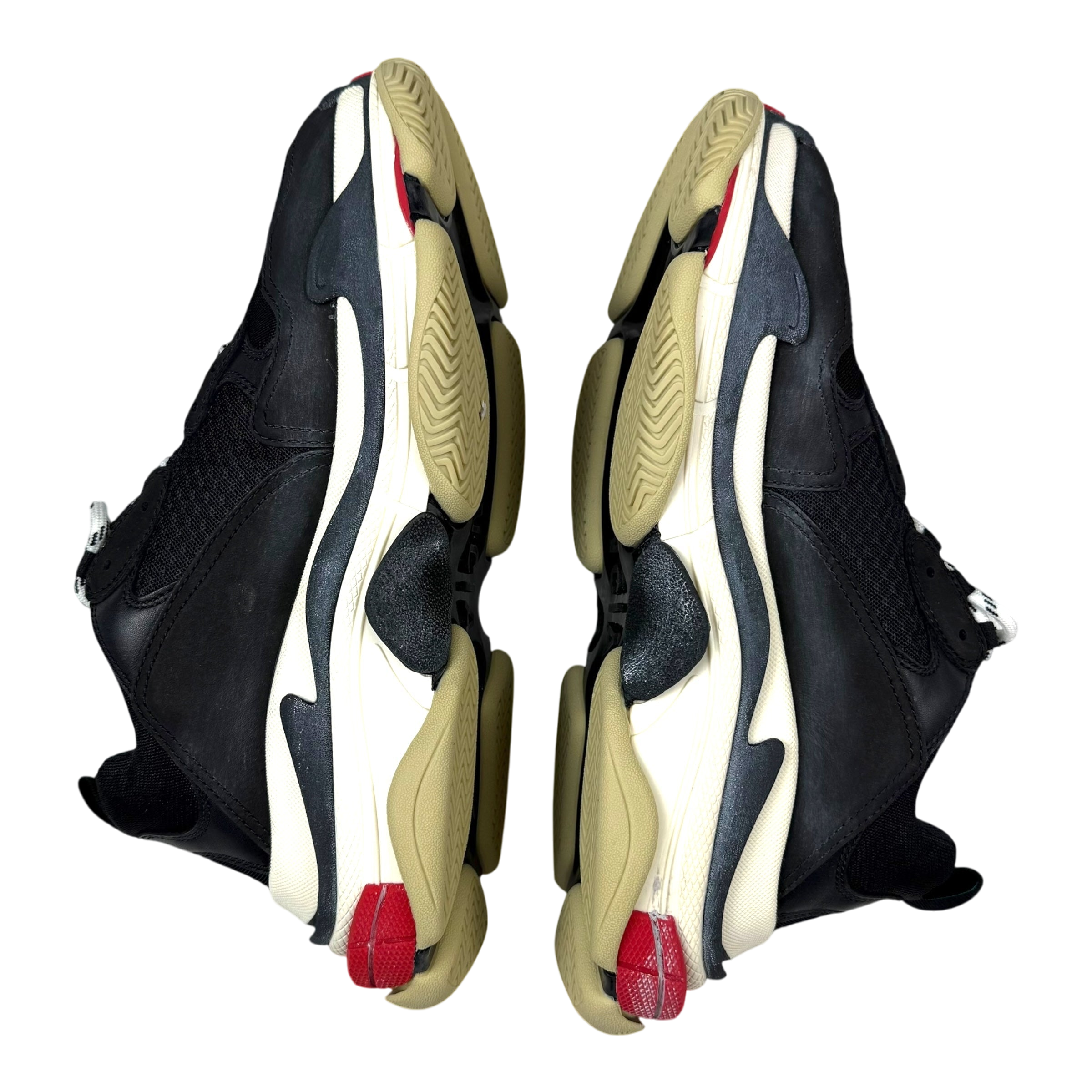Balenciaga Triple S Black White Red (2018 Reissue) (US11/UK10/EU44)