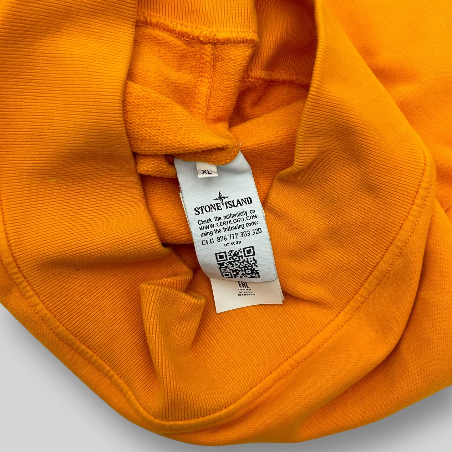 Stone Island Crewneck Sweater Orange (Fits L/XL)