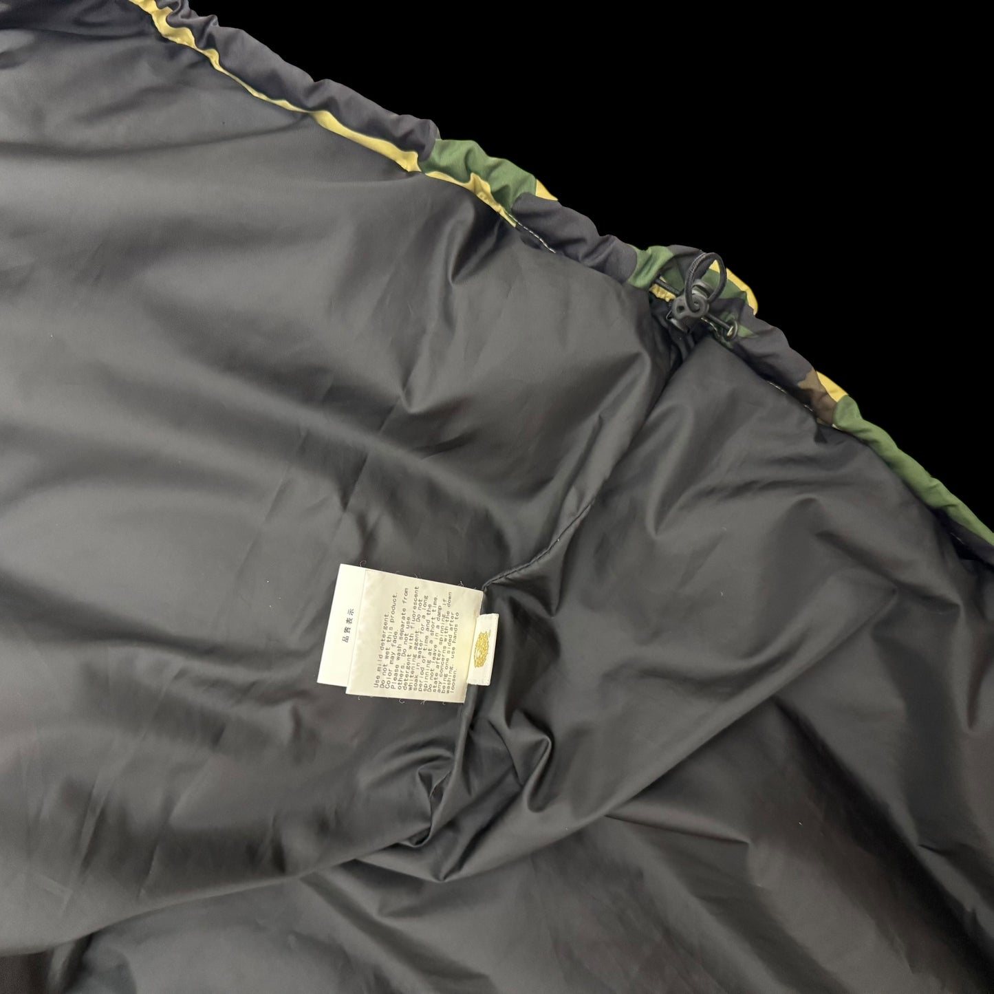 BAPE (A Bathing Ape) 1st Camo Down Vest Yellow (Fits M-L)