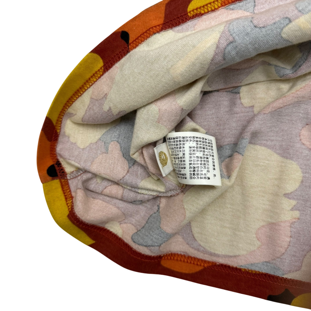 BAPE (A Bathing Ape) 1st Camo Shark T-shirt Orange (Fits M-L)