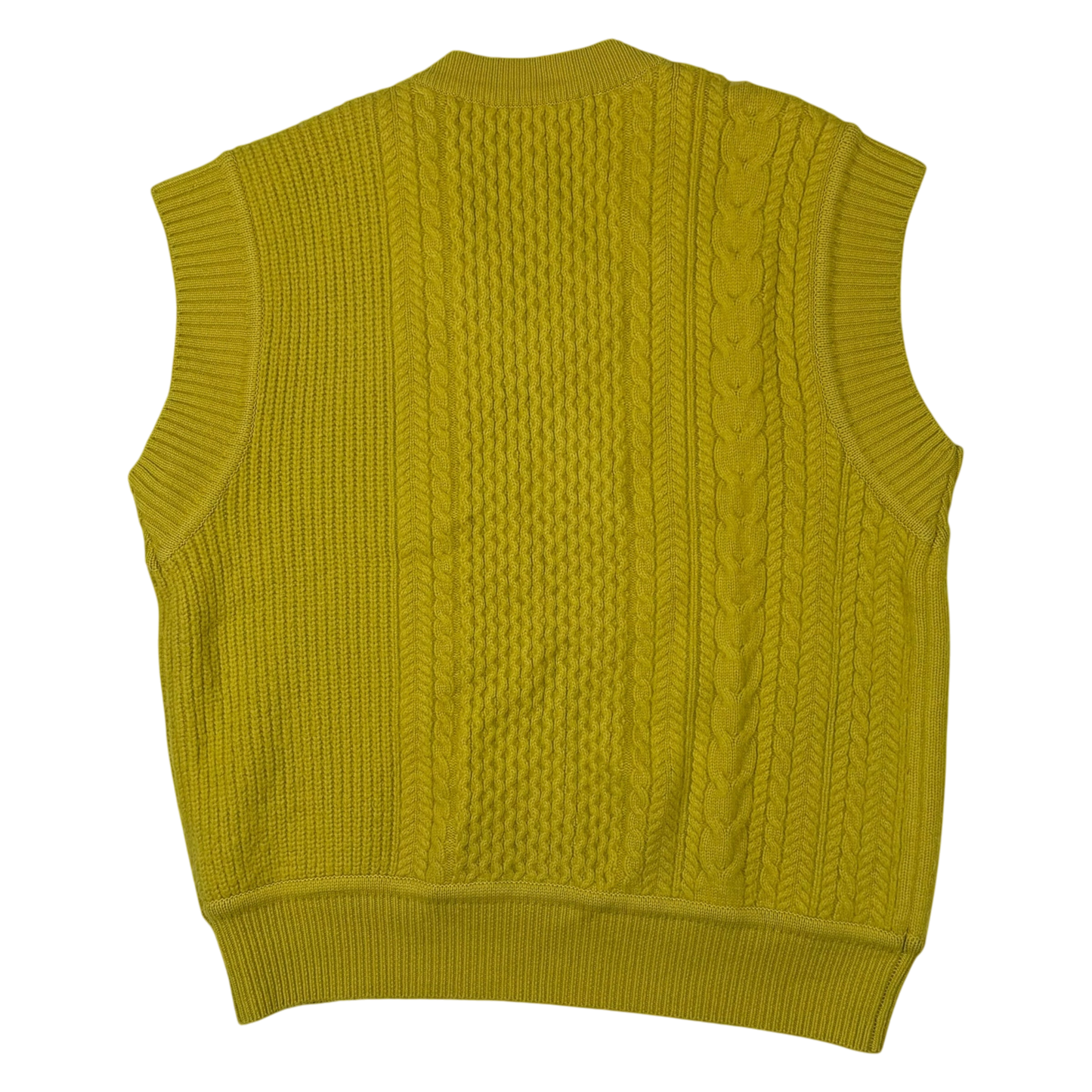 Andersson Bell Brushed Air Wool Vest Yellow (Size L)