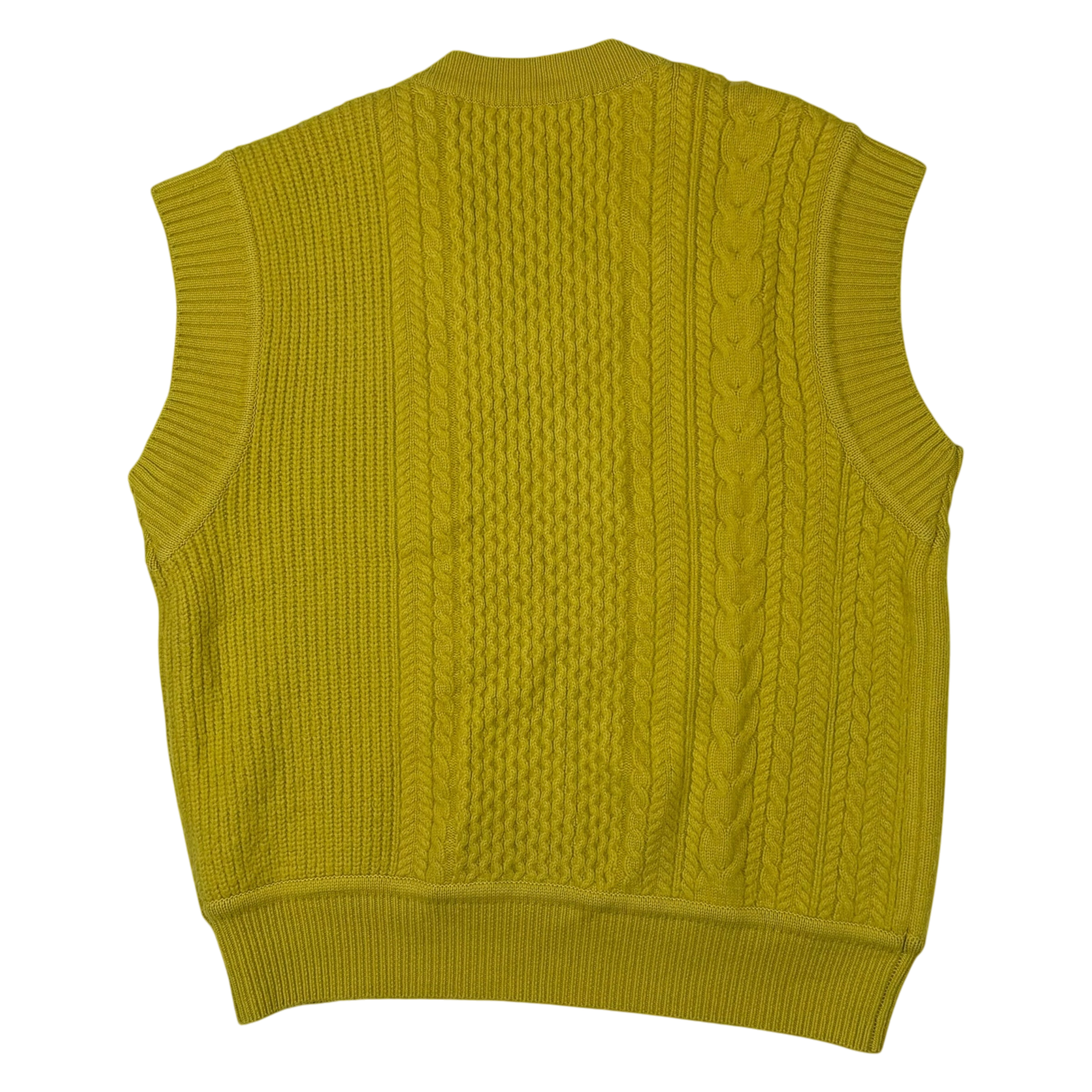Andersson Bell Brushed Air Wool Vest Yellow (Size L)