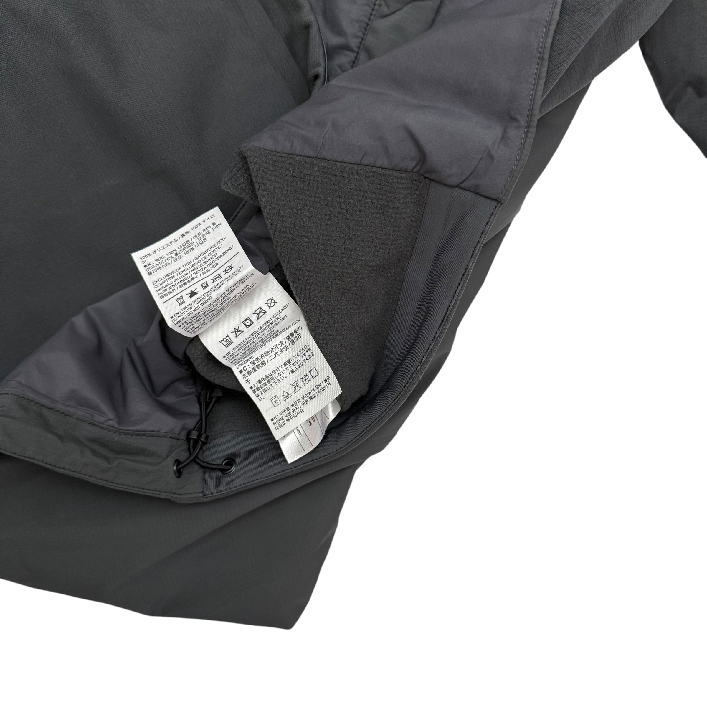 Arc'teryx Atom LT Hooded Jacket Grey (Size L)
