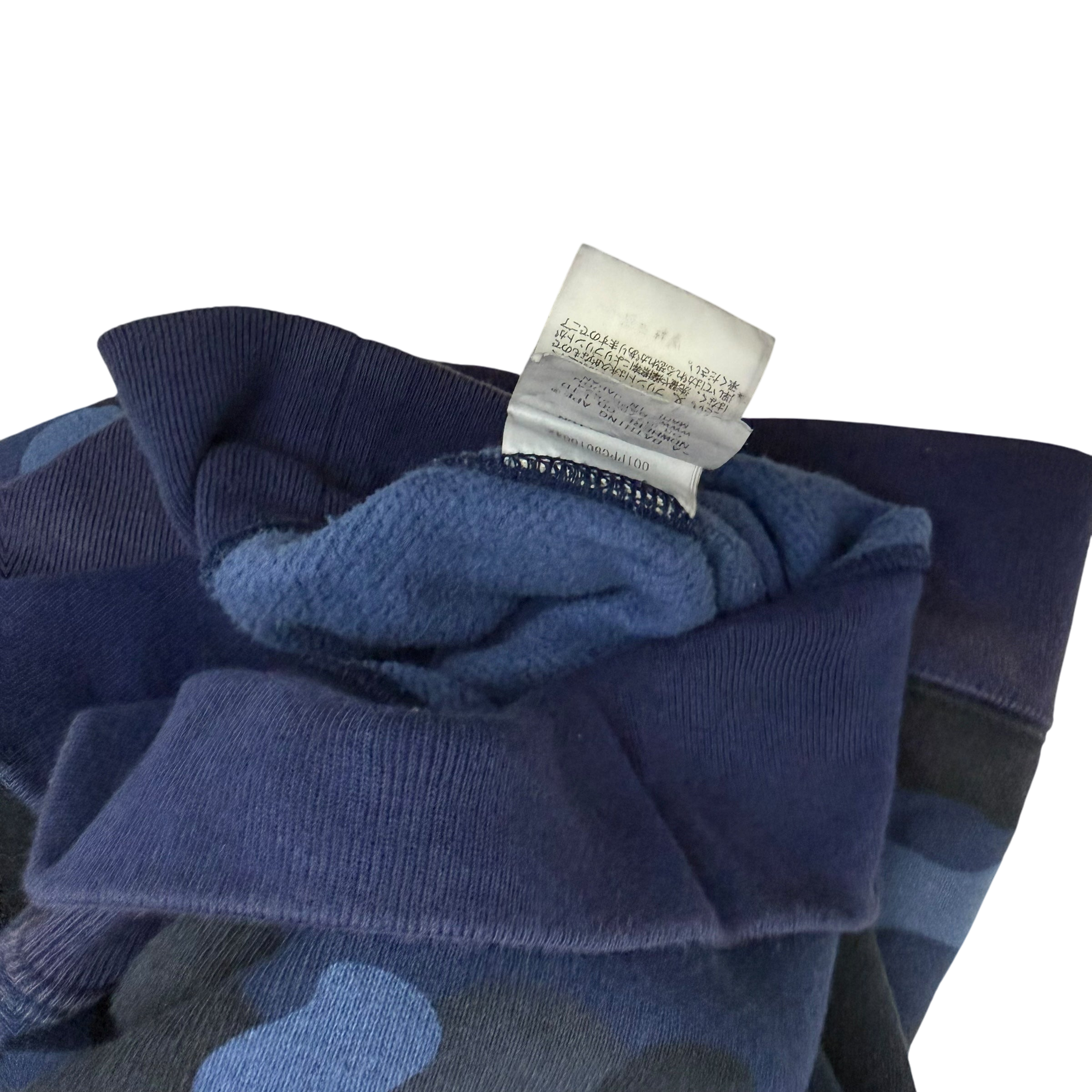 BAPE (A Bathing Ape) 1st Camo Hoodie Blue (Fits XL)