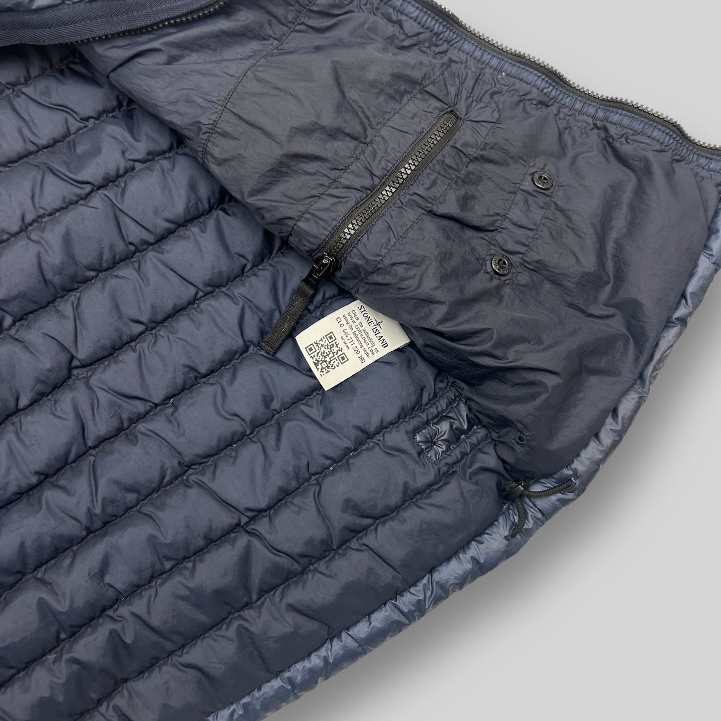 Stone Island Garment Dyed Down Gilet Navy (Fits S/M)