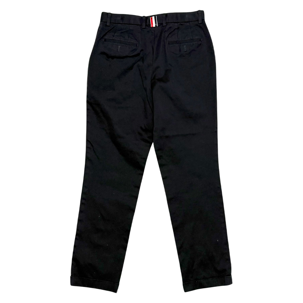 Thom Browne Tapered Navy Chino Pants (Size 30”)