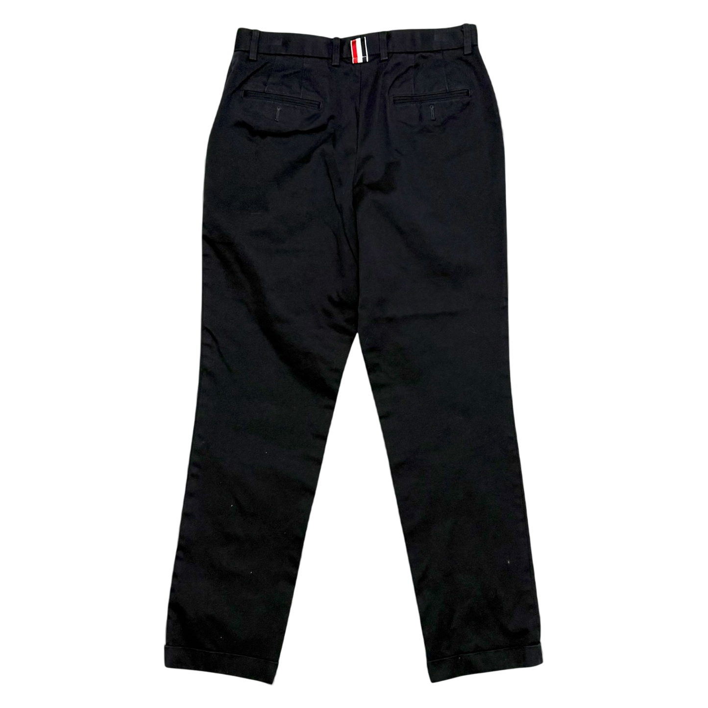 Thom Browne Tapered Navy Chino Pants (Size 30”)