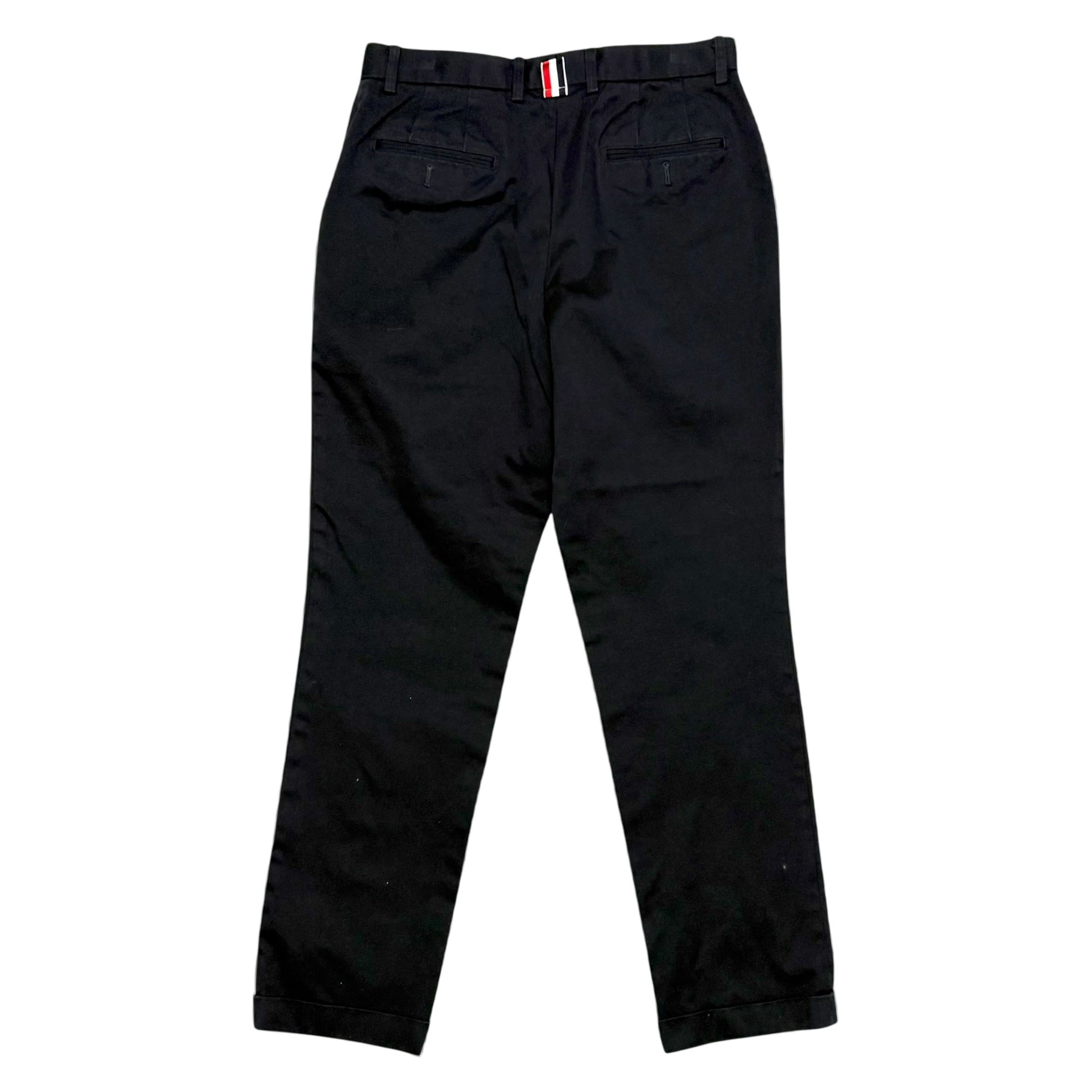 Thom Browne Tapered Navy Chino Pants (Size 30”)