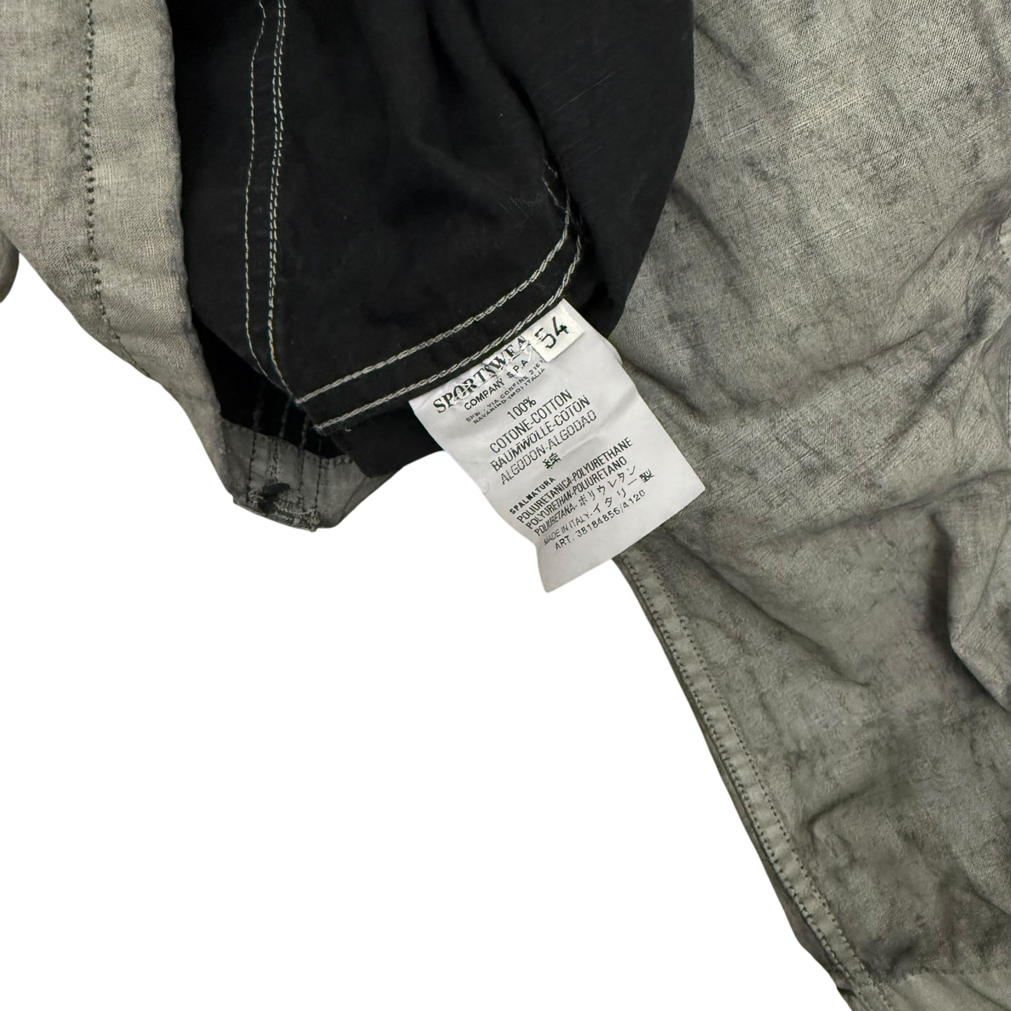 C.P. Company SS03 Spalmatura (Coated) Pigmented Field Jacket Grey (fits XL)