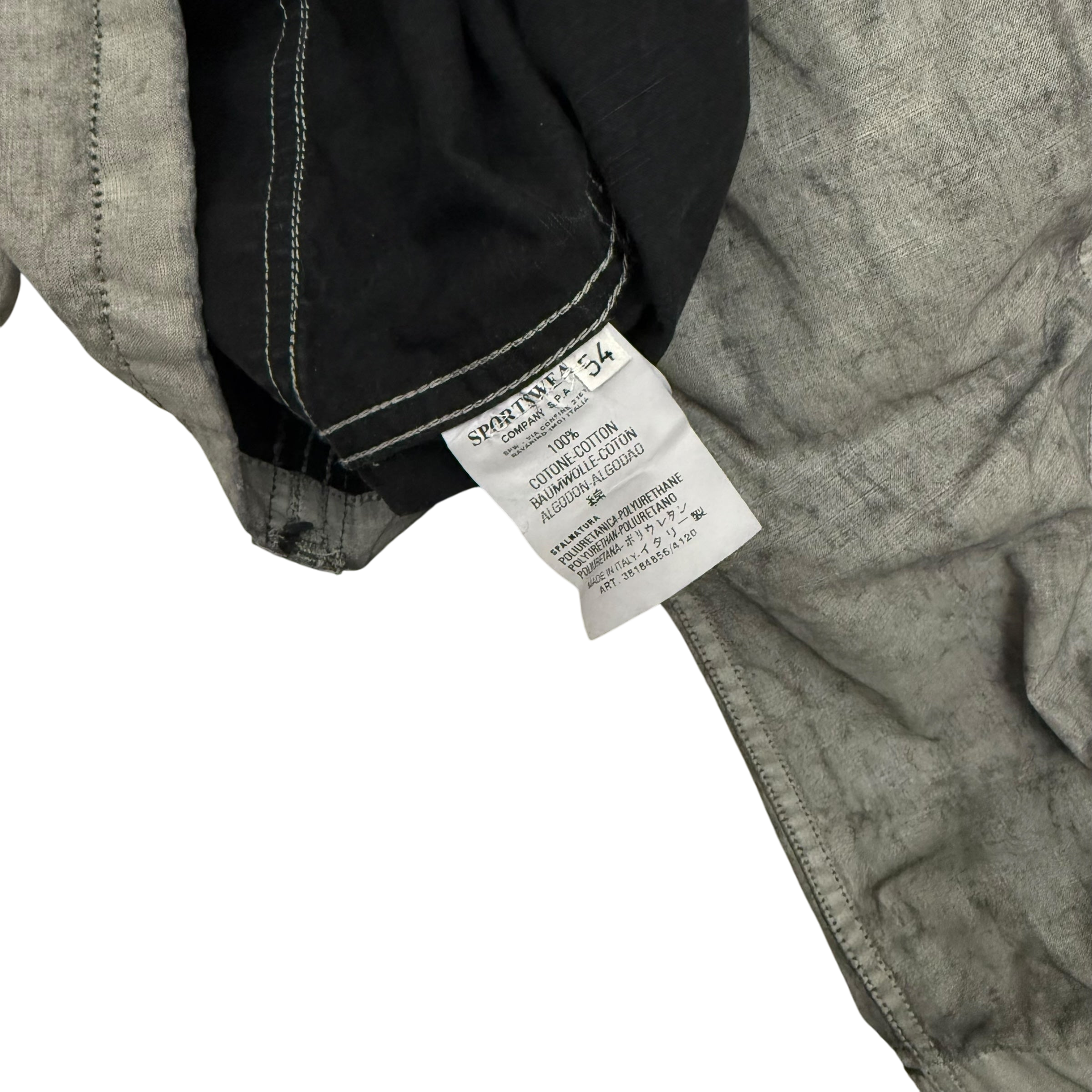 C.P. Company SS03 Spalmatura (Coated) Pigmented Field Jacket Grey (fits XL)