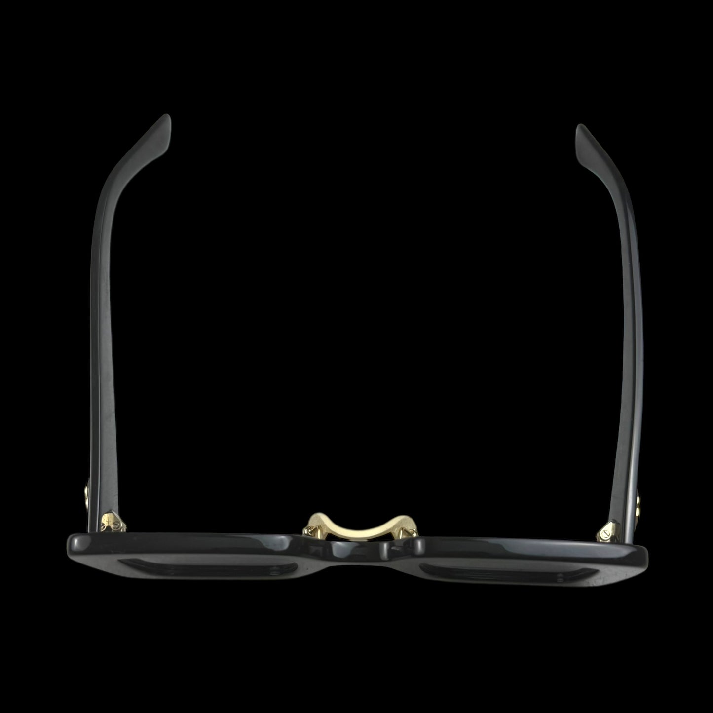Gucci Oversized Square-Frame Sunglasses Black