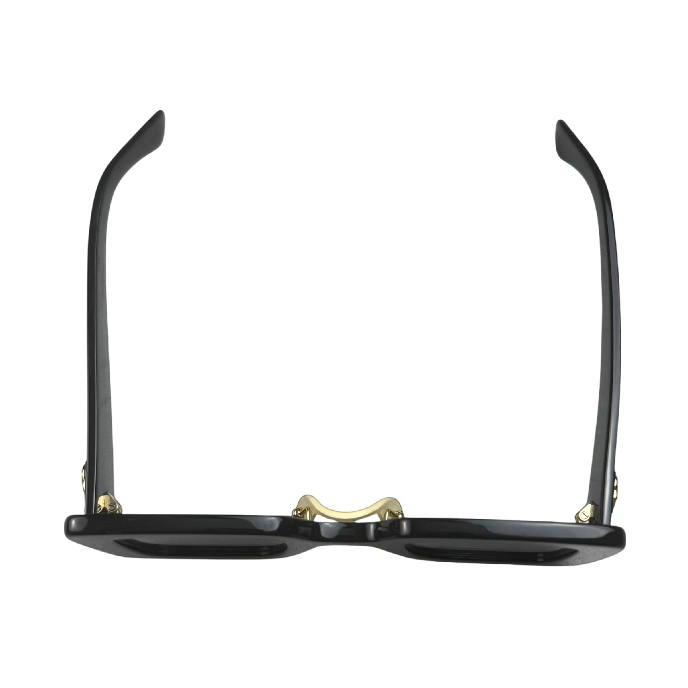 Gucci Oversized Square-Frame Sunglasses Black