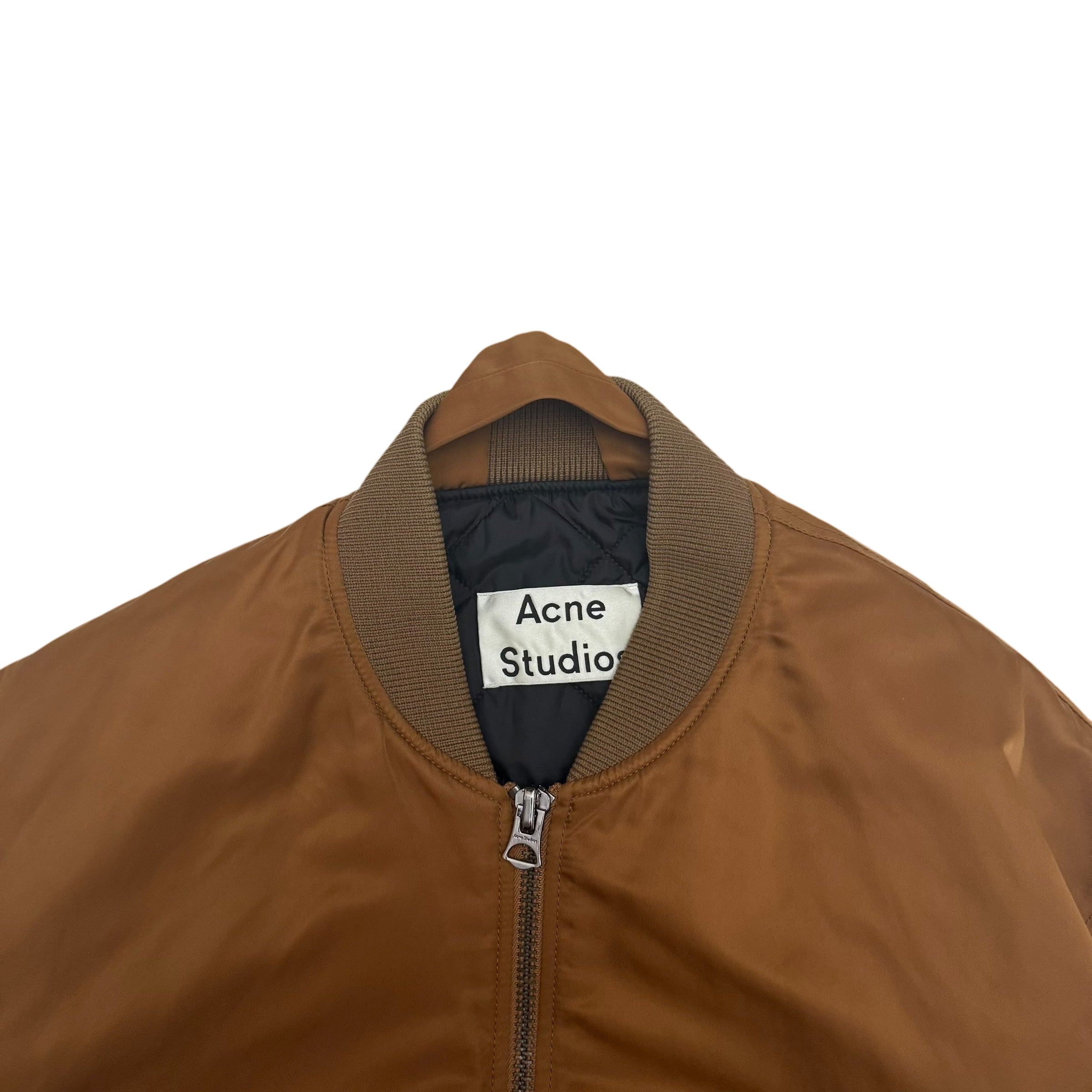 Acne Studios SS18 Makio MA-1 Bomber Jacket Brown (Fits M)