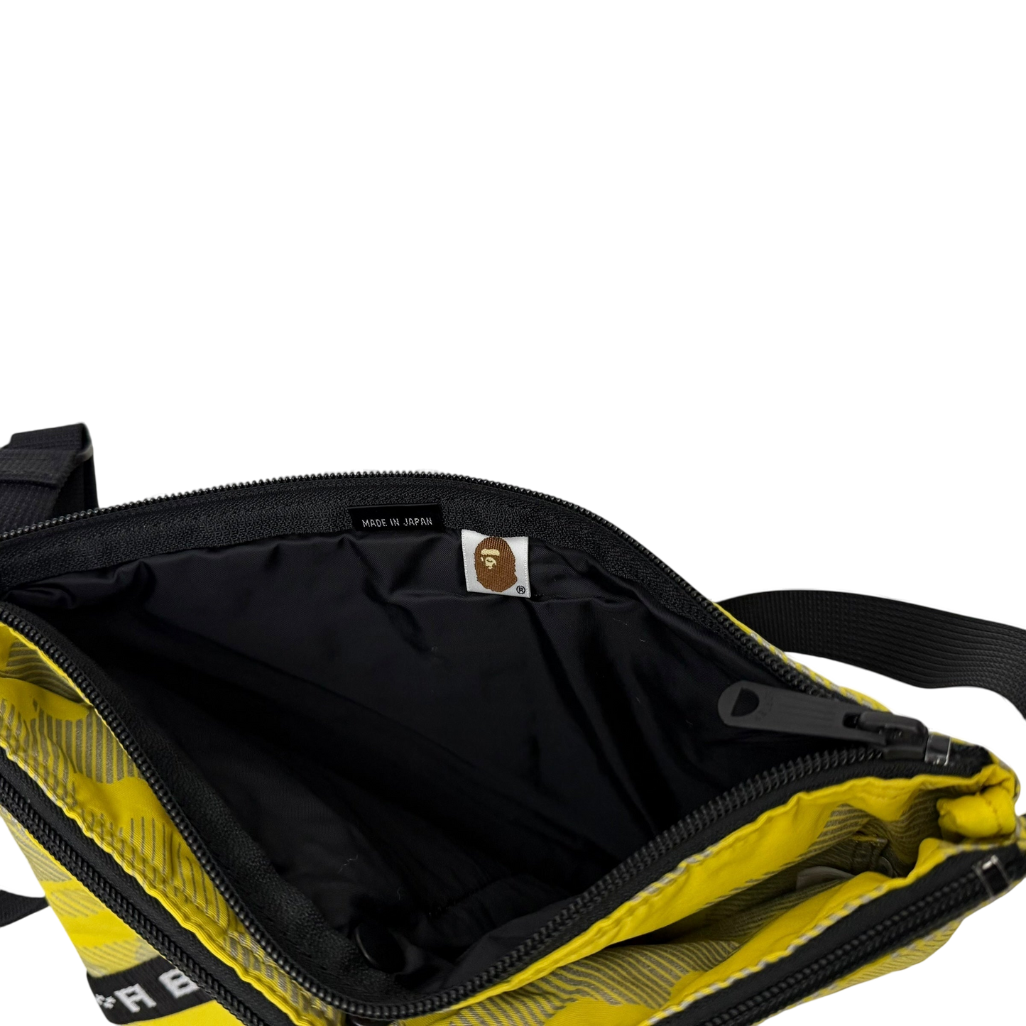 BAPE (A Bathing Ape) x Porter 3M Camo Sacoche Yellow