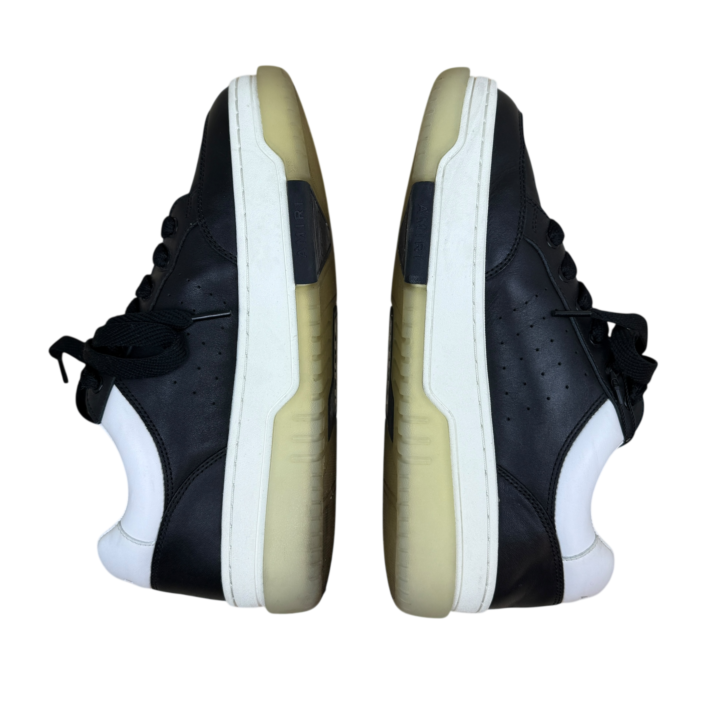Amiri Stadium Low Leather Sneakers Black (US10/EU43)