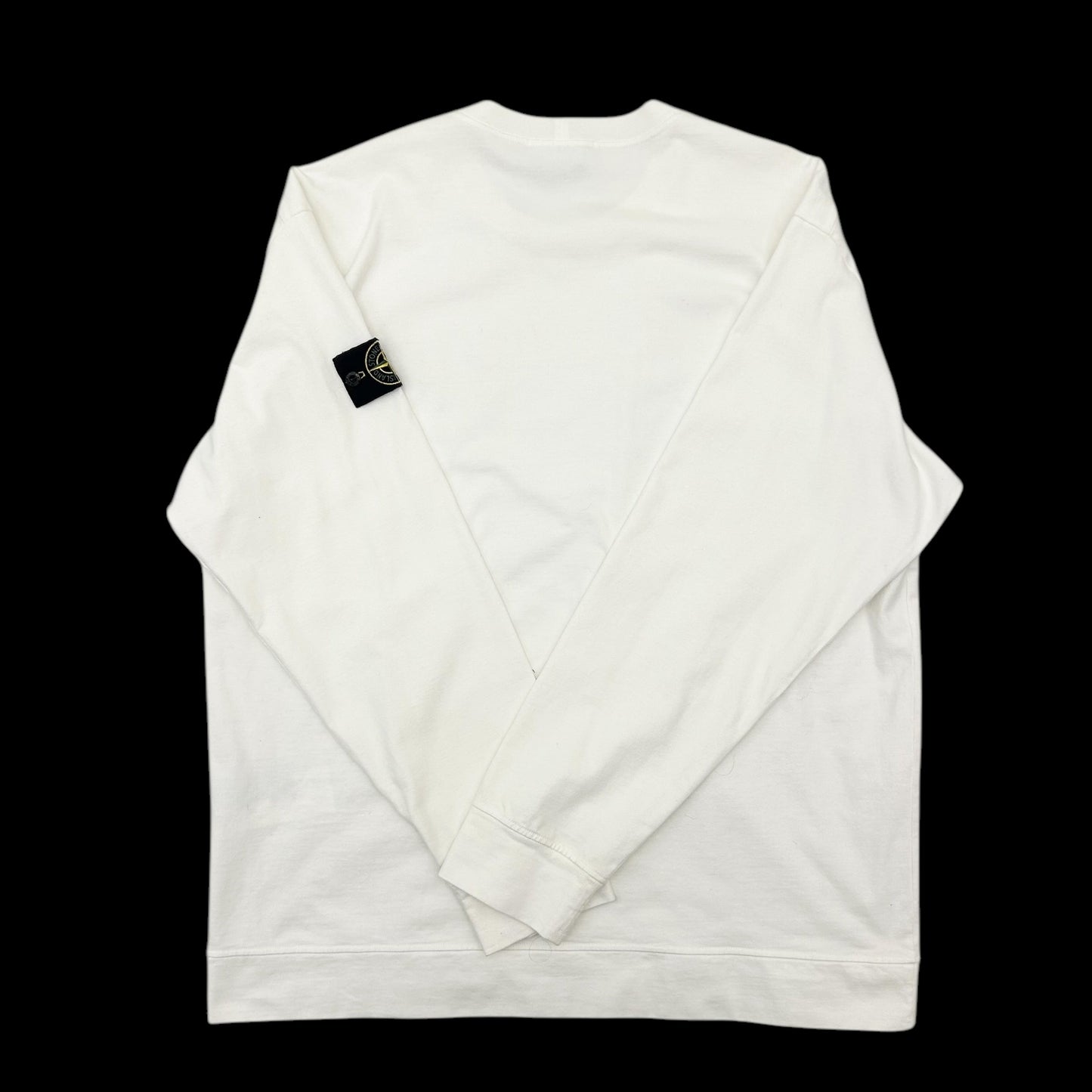 Stone Island Crewneck Sweater White (Fits XL/XXL)