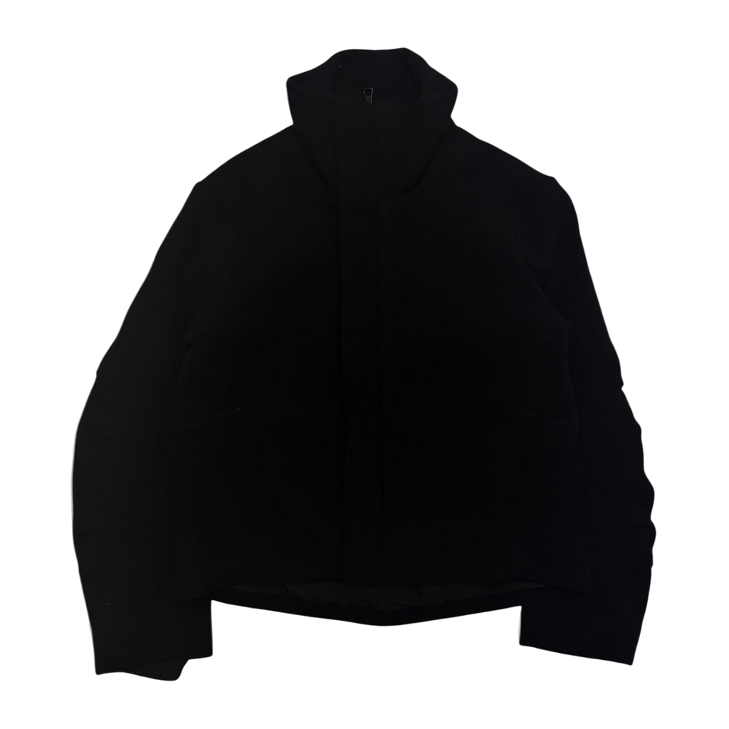 Song For The Mute Bow-Sleeve Wool Jacket Black (Fits M-L)