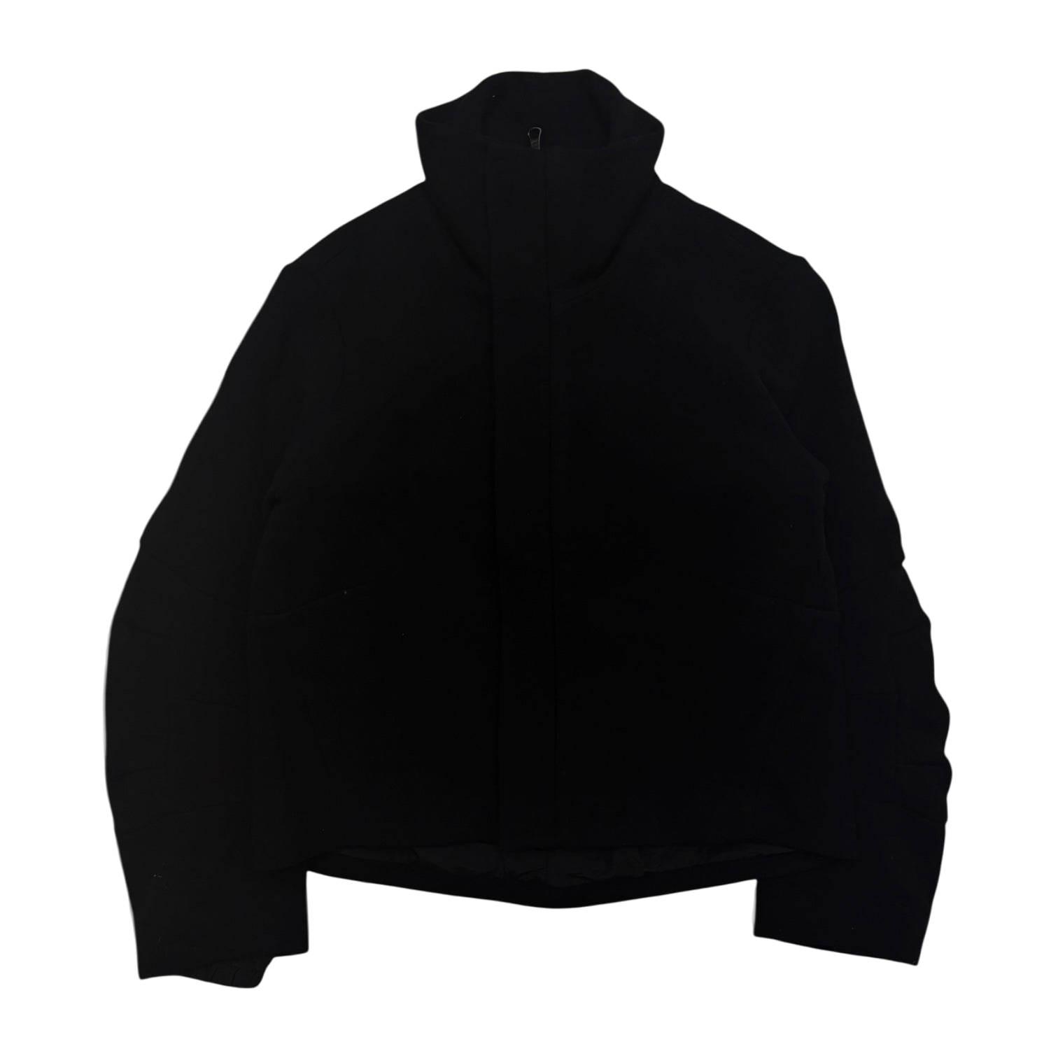 Song For The Mute Bow-Sleeve Wool Jacket Black (Fits M-L)