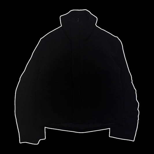 Song For The Mute Bow-Sleeve Wool Jacket Black (Fits M-L)