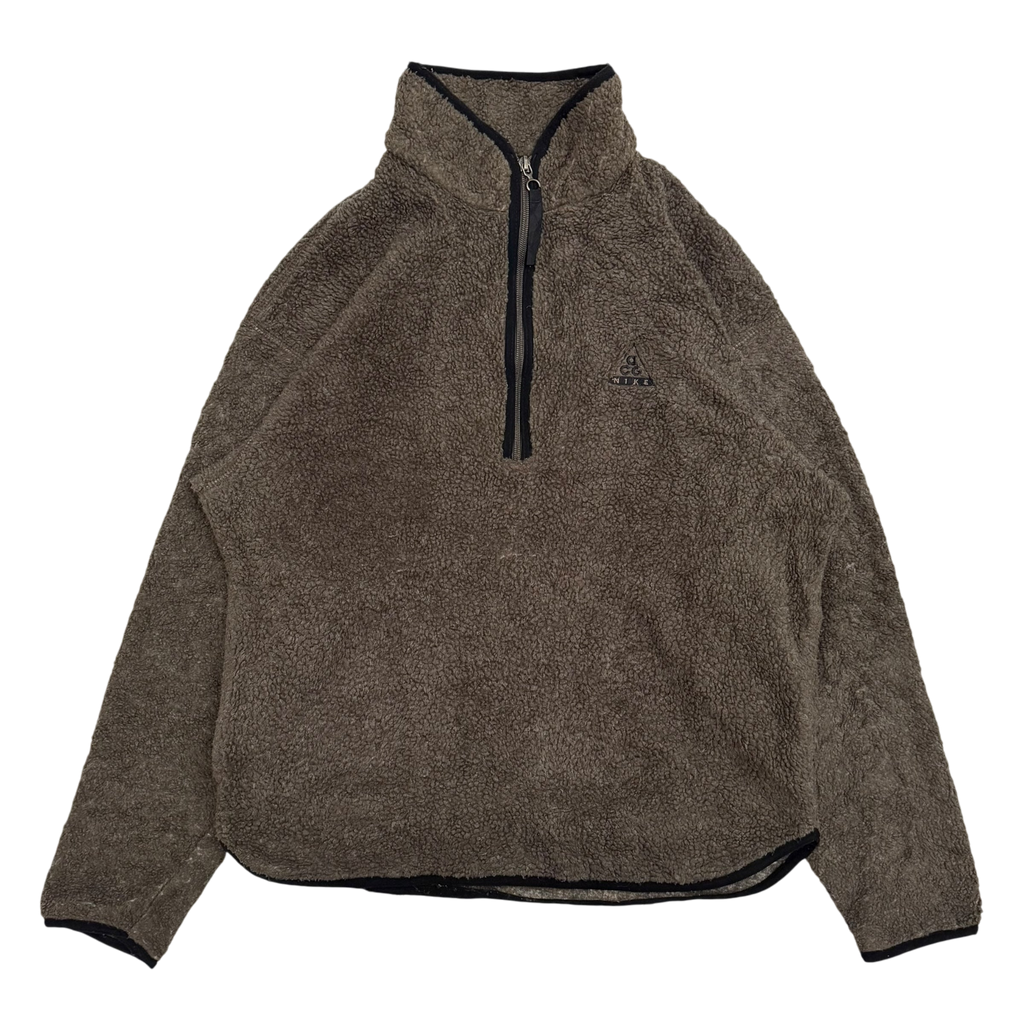 Nike ACG 1996 Deep Pile ‘Dog’ Quarter-Zip Fleece Jumper (Fits M-L)