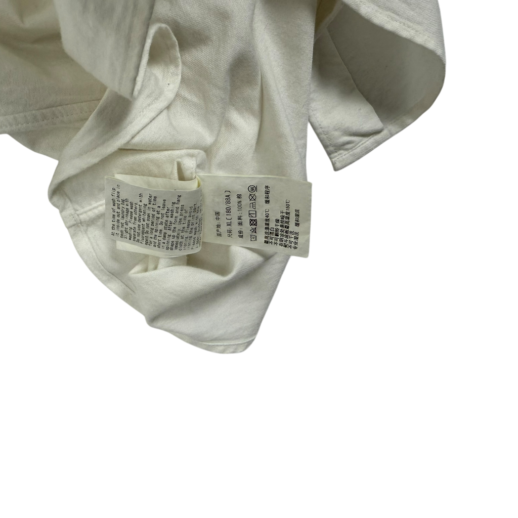 A Bathing Ape (Bape) Busy Works Transit Authority Shirt White (Fits L-XL)