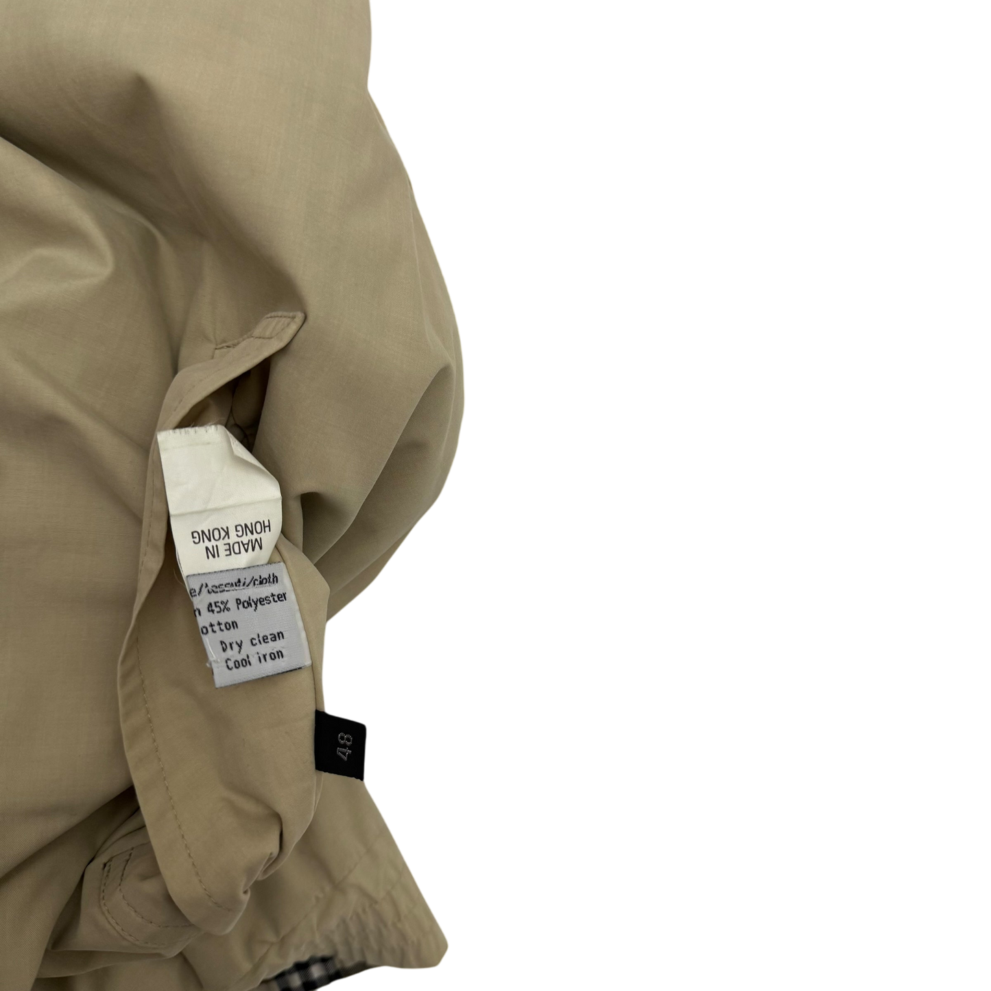 Burberry 90s Nova Check Reversible Harrington Jacket Beige (Fits XL)