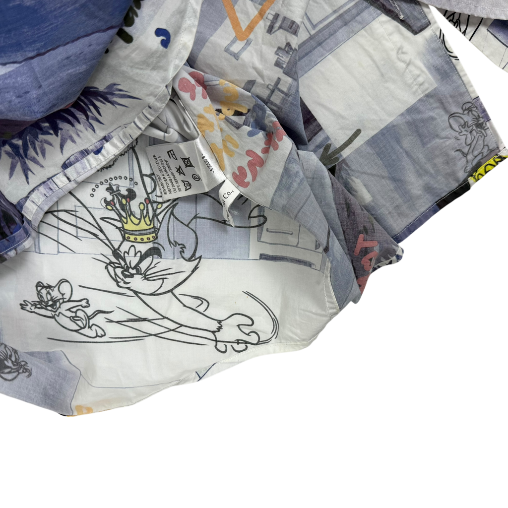 JC de Castelbajac 90s Cartoon Print Shirt (Size XL)