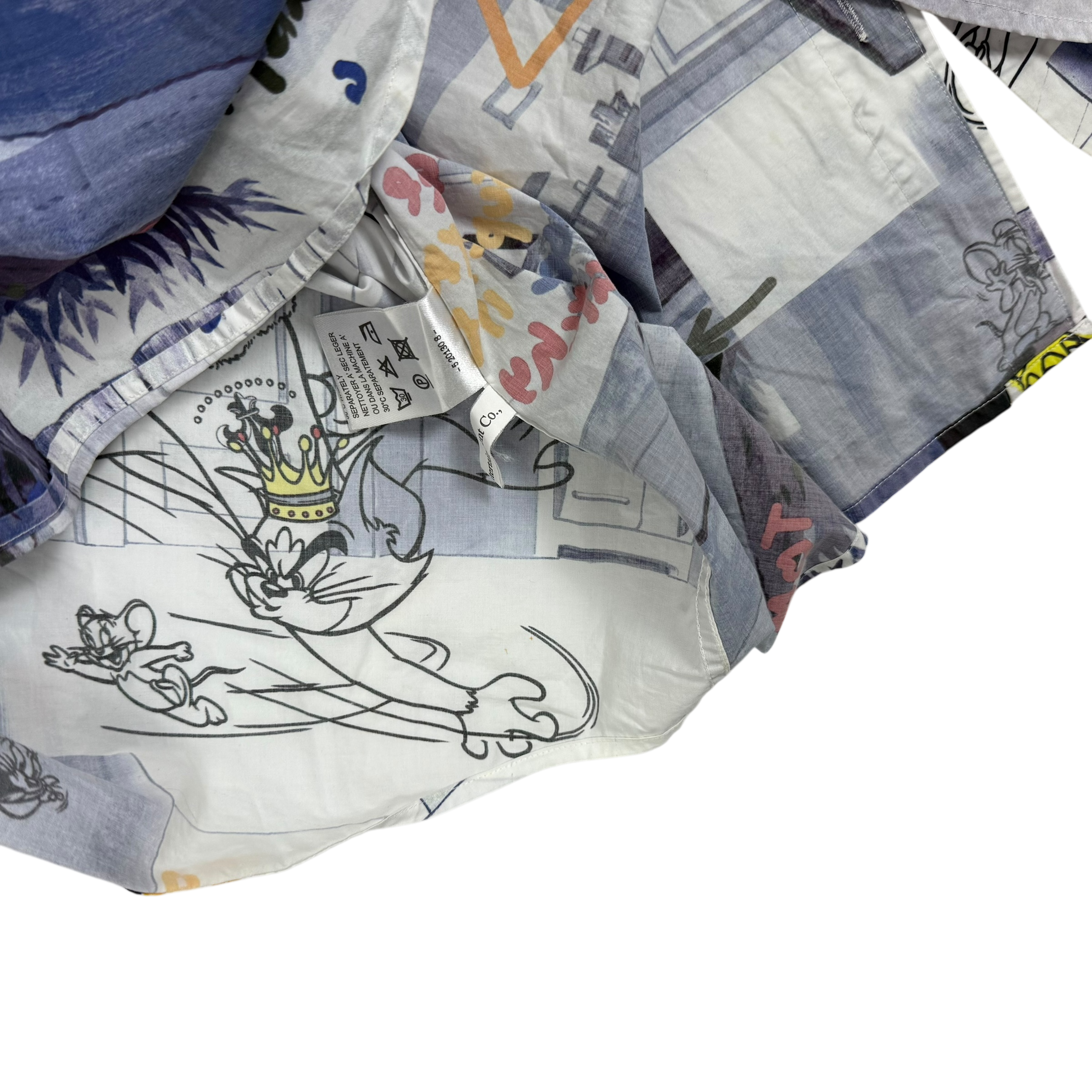 JC de Castelbajac 90s Cartoon Print Shirt (Size XL)