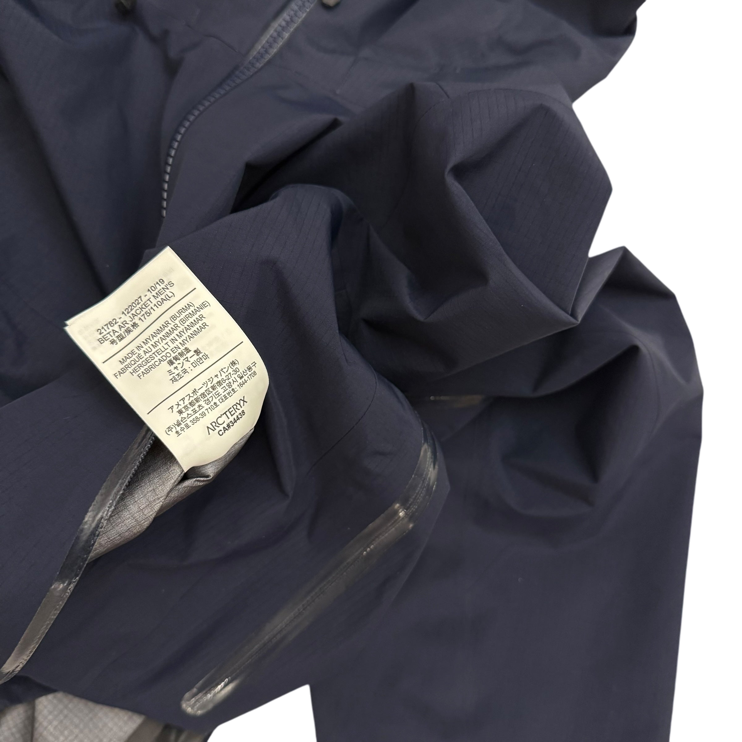 Arc'teryx Beta AR Gore-Tex Pro Jacket Navy (Size L)
