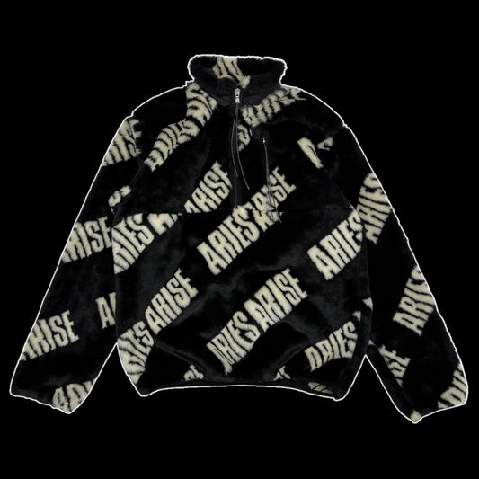 Aries Arise Half-Zip Fleece Black (Fits M-L)