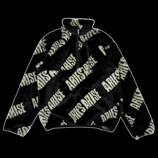 Aries Arise Half-Zip Fleece Black (Fits M-L)