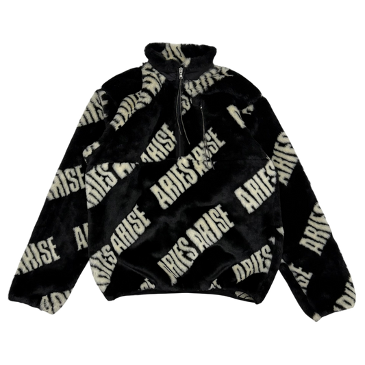 Aries Arise Half-Zip Fleece Black (Fits M-L)