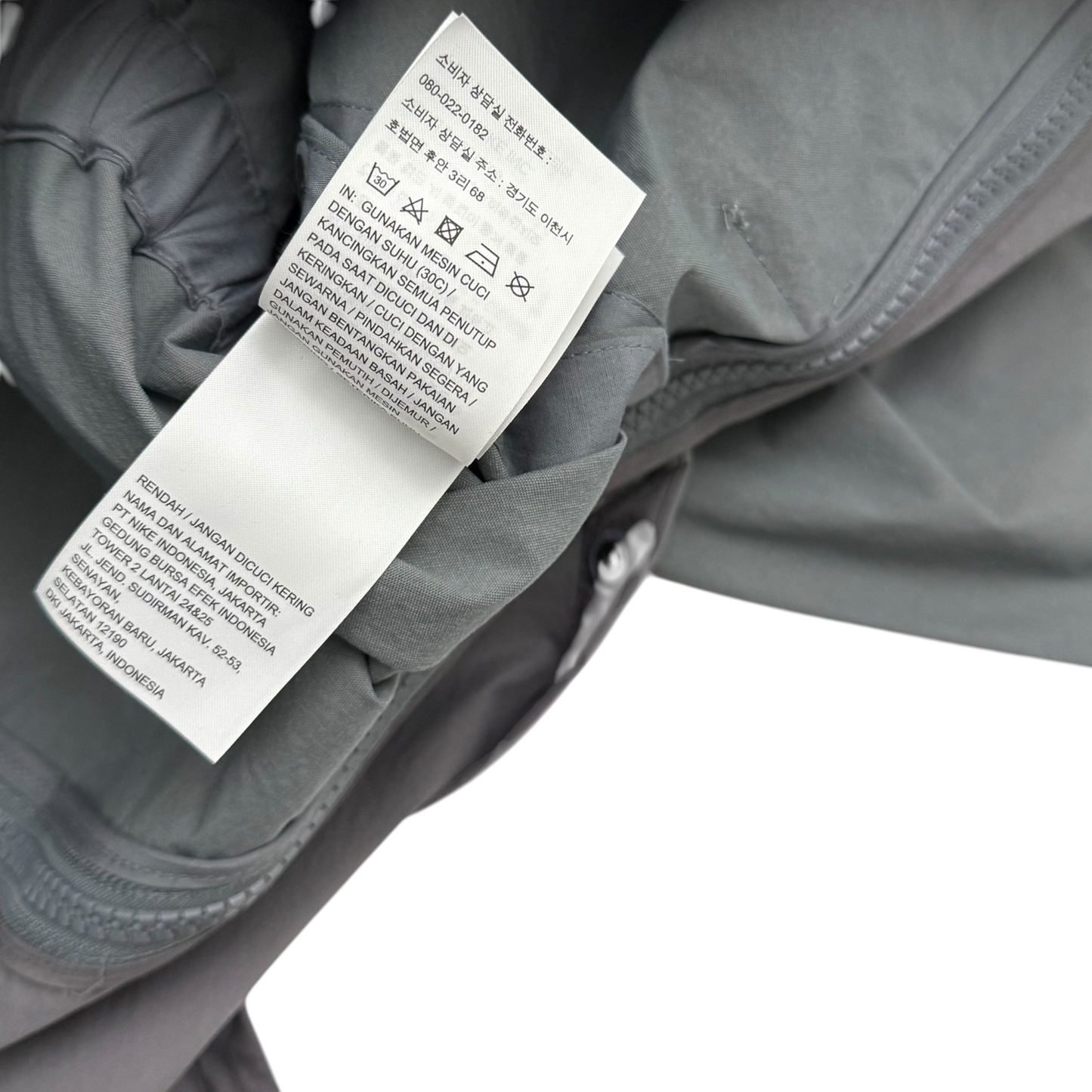 Nike Samuel Ross x A-COLD-WALL* (ACW) Dual Component Overcoat Grey (Fits L-XL)