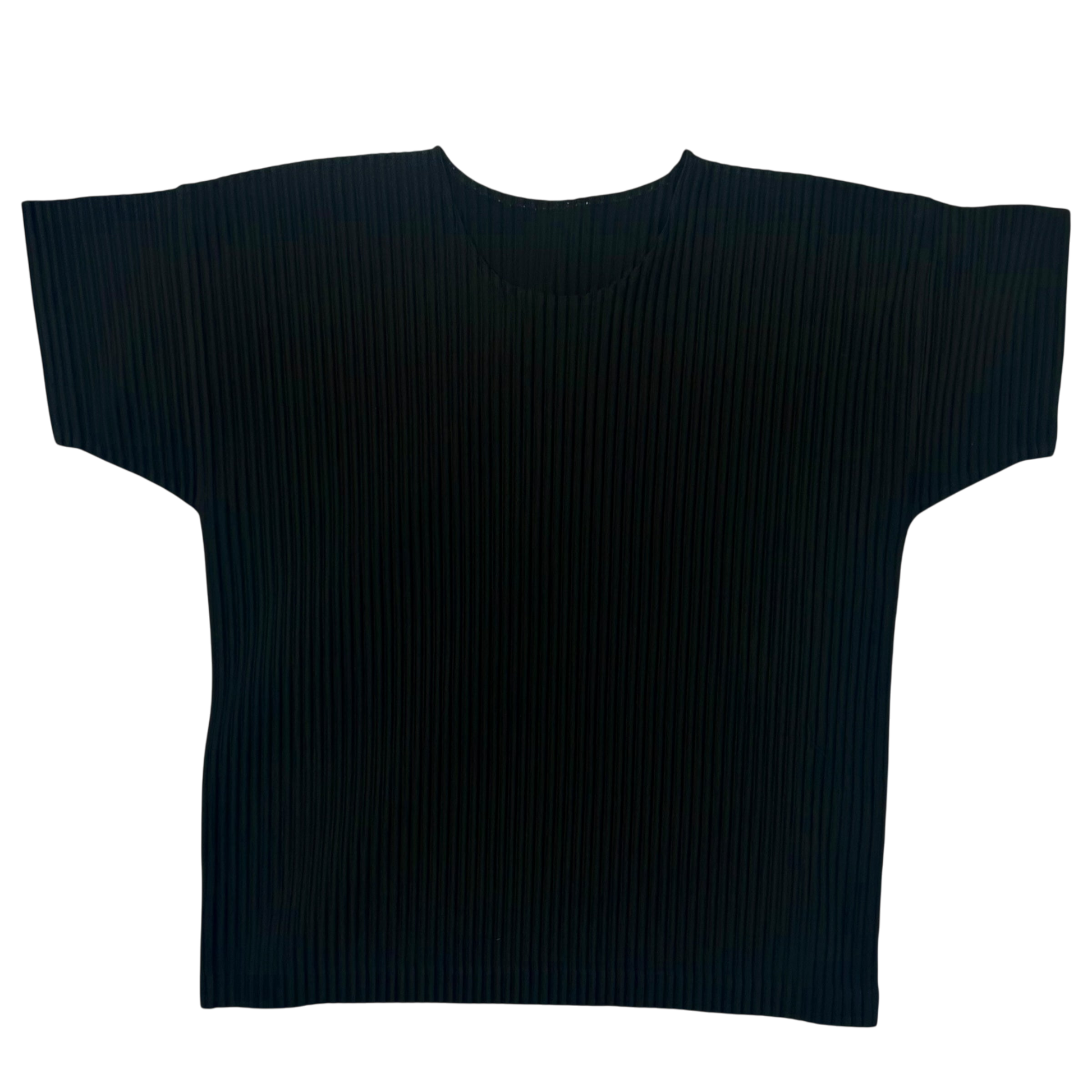 Issey Miyake Homme Plissé T-Shirt Black (Fits S-M)