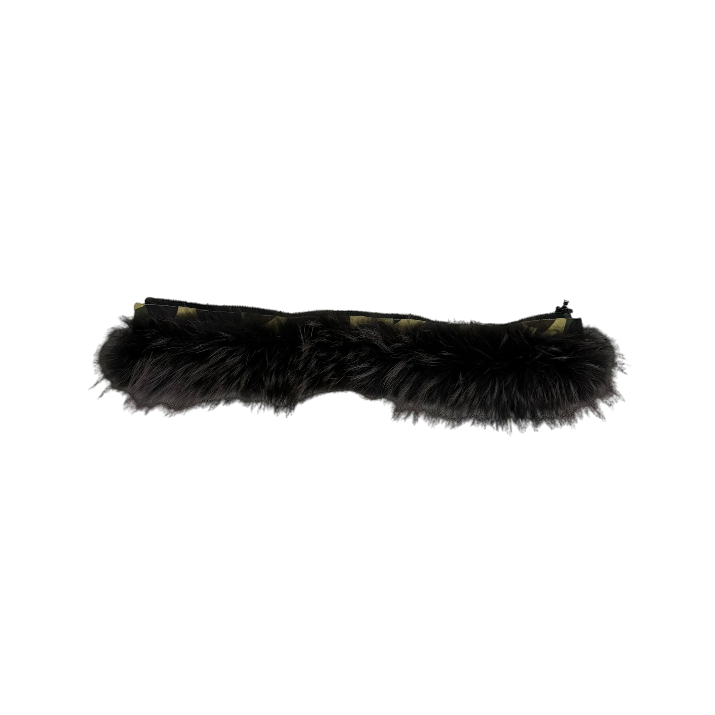 Bape (A Bathing Ape) 1st Camo N-2B Fur-Lined Down Jacket (Size L)