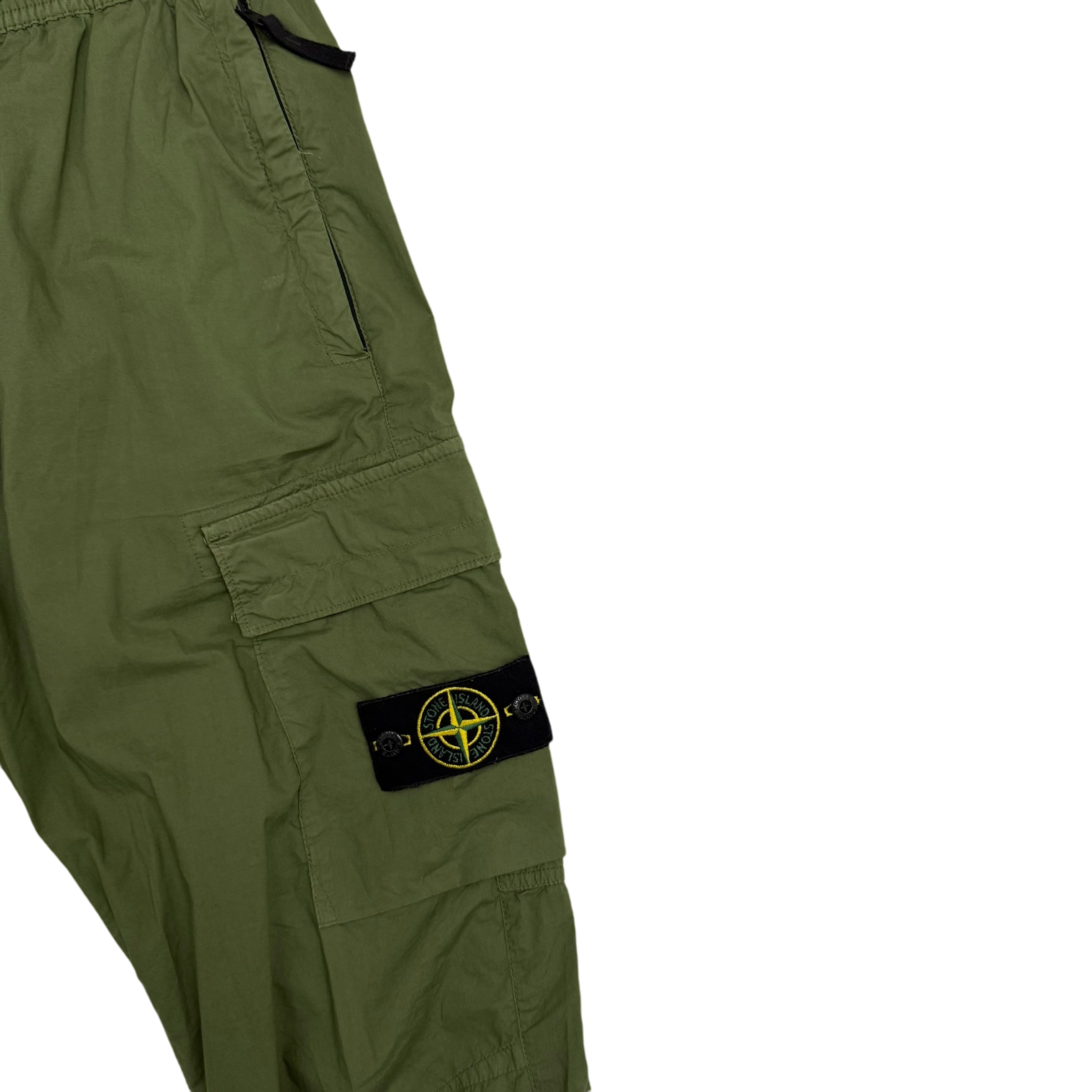 Stone Island Type RE-T Cargo Pants Military Green (W32”)