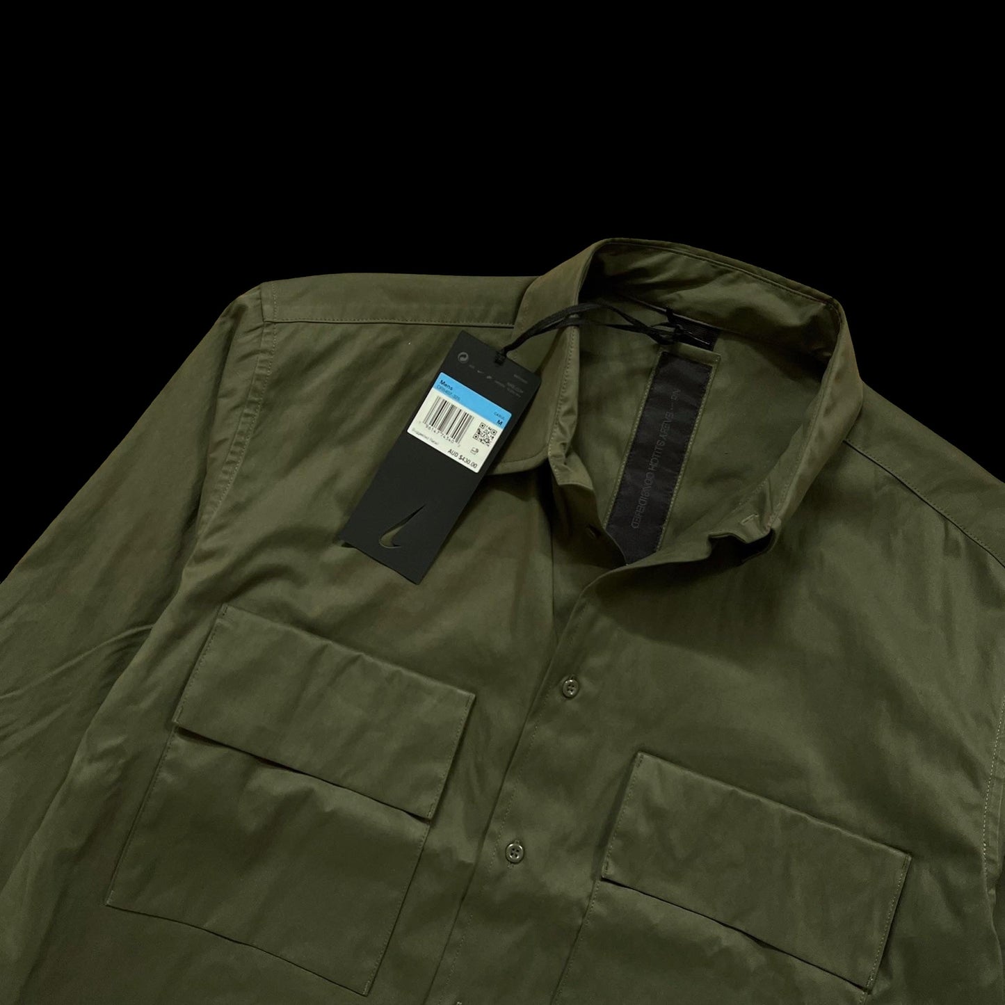 Nike ESC Khaki Green Woven Shirt